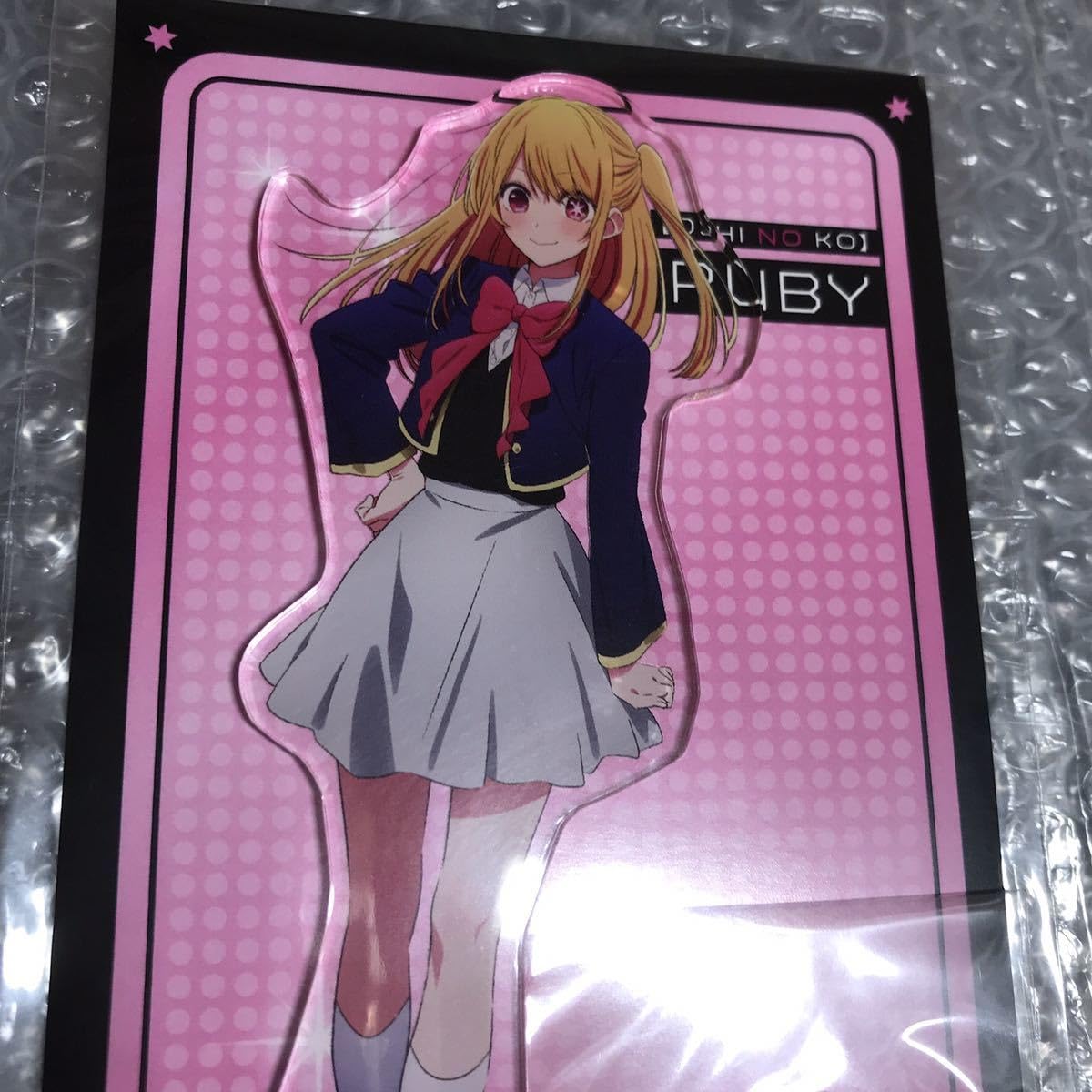 推しの子星野アイアクアルビー有馬かなMEMちょアクリルスタンド