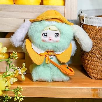 ウサギ耳付き緑色着せ替え人形nommi シークレット子犬日記pupy diary ウサギ耳付き緑色着せ替え人形nommi シークレット子犬日記pupy