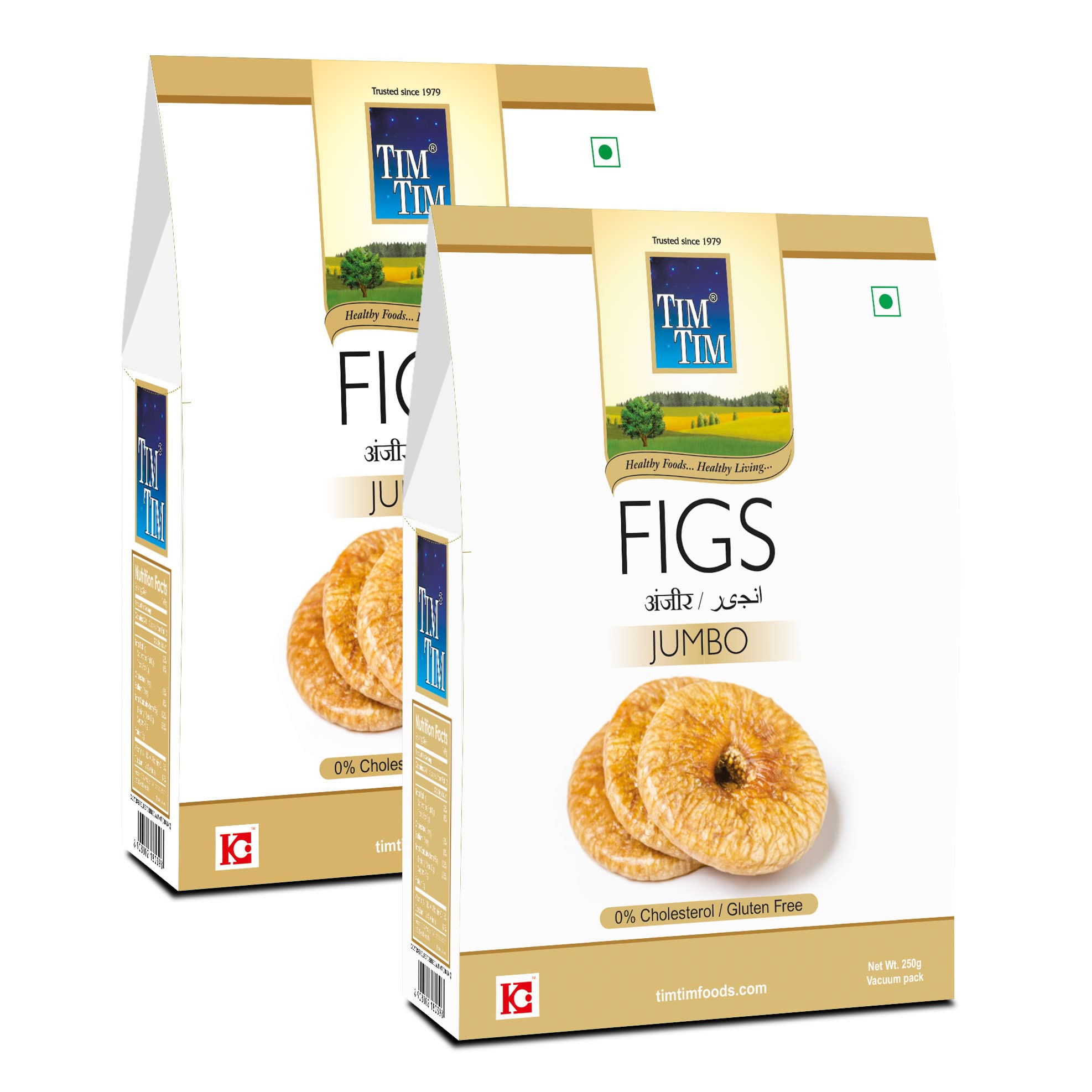 Tim Tim Premium Jumbo Dried Anjeer Figs for Weight Management & Rich in Dietary Fiber Figs 500g (250g x 2)-image-34