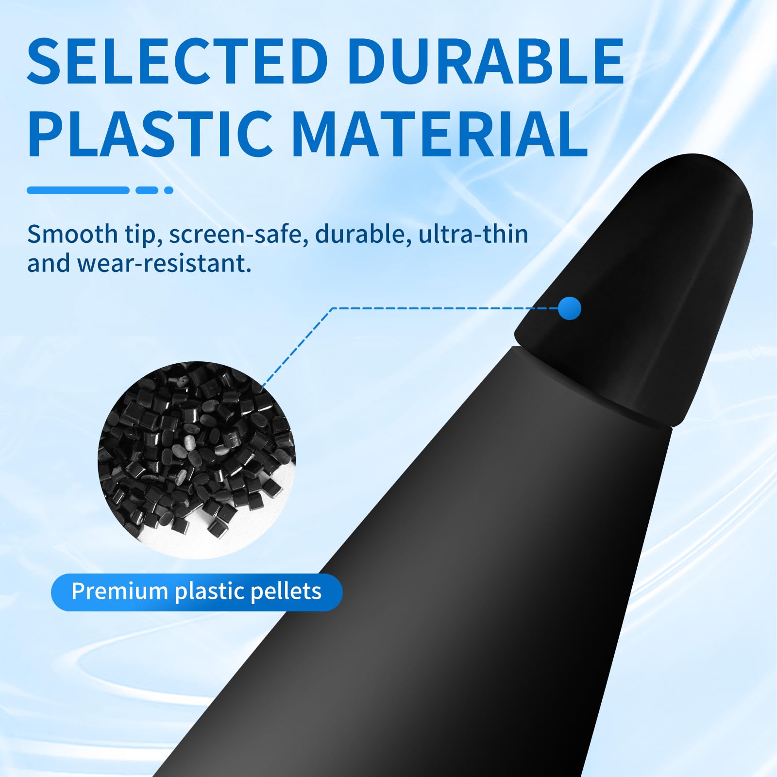 Punte di ricambio compatibili con Lenovo Precision Pen 2-5 punte di ricambio adatte per Precision Pen 2, punte di ricambio per penna Lenovo per laptop, punte di ricambio non per Precison Pen 3