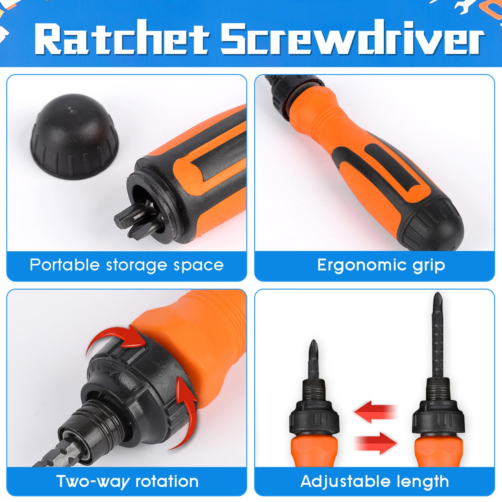 Calendario Avvento Attrezzo Uomini, Set di Attrezzo per Calendario Natalizio per Adolescenti, Adulti, Regali di Natale, Set di Attrezzo per Artigiani