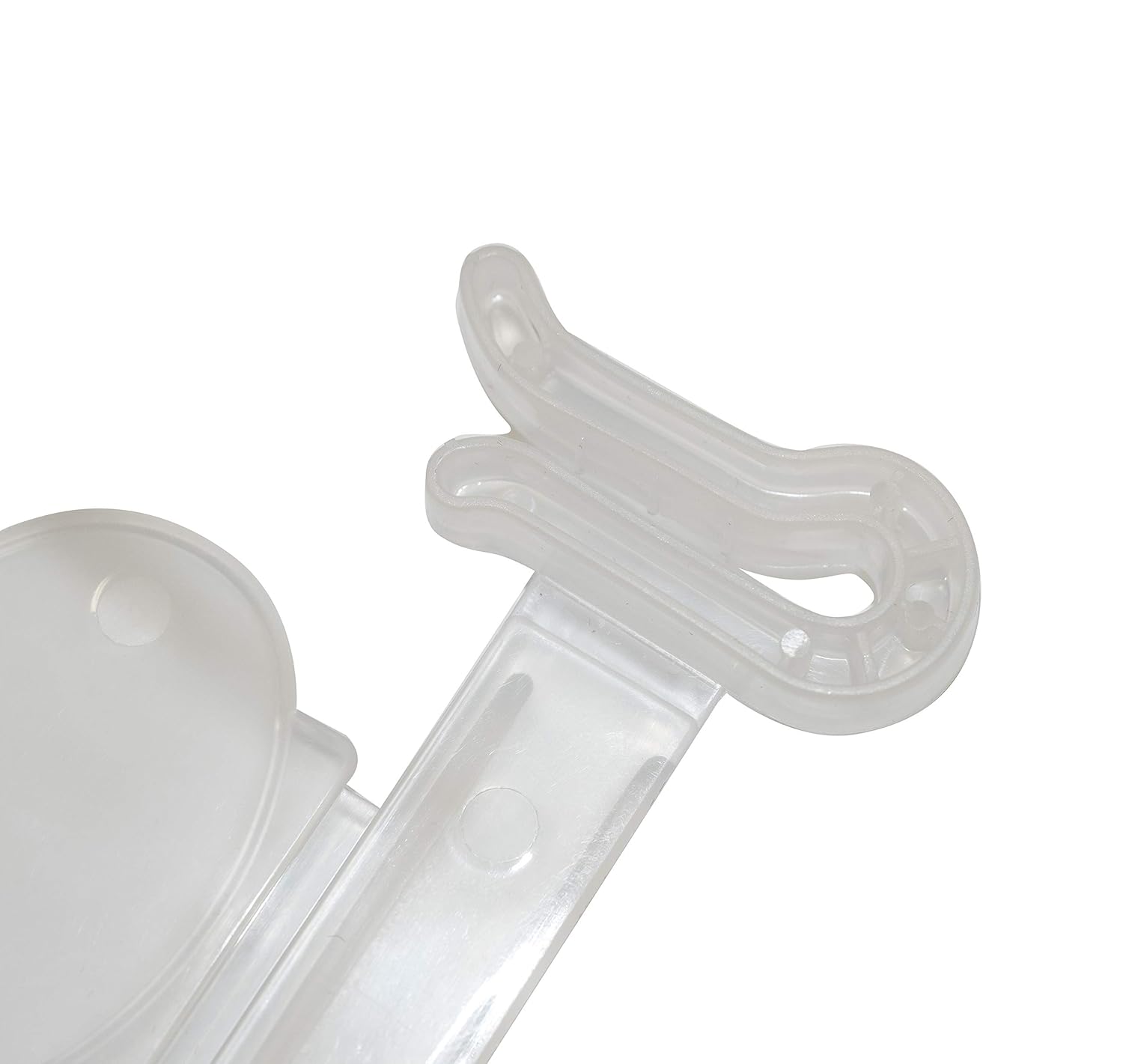 NAHANCO JLP156 Plastic Sandal, Flip Flop Hanger, Clear (Pack of 500)