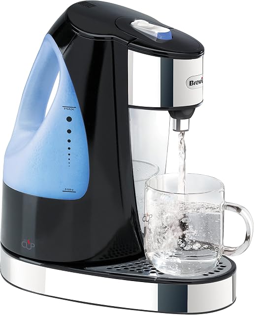 Breville HotCup Hot Water Dispenser | 3kW Fast Boil |1.5L | Energy-efficient use | Gloss Black [VKJ142]