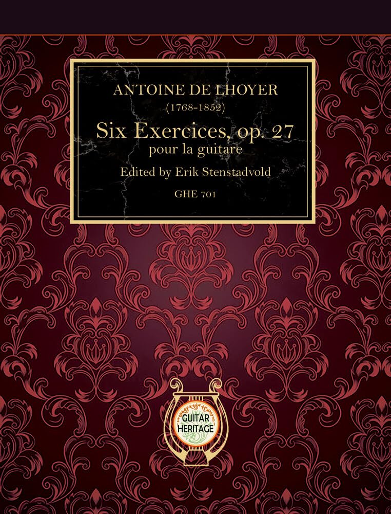 Six Exercices op. 27 pour la guitare partition d'exécution pour musiciens