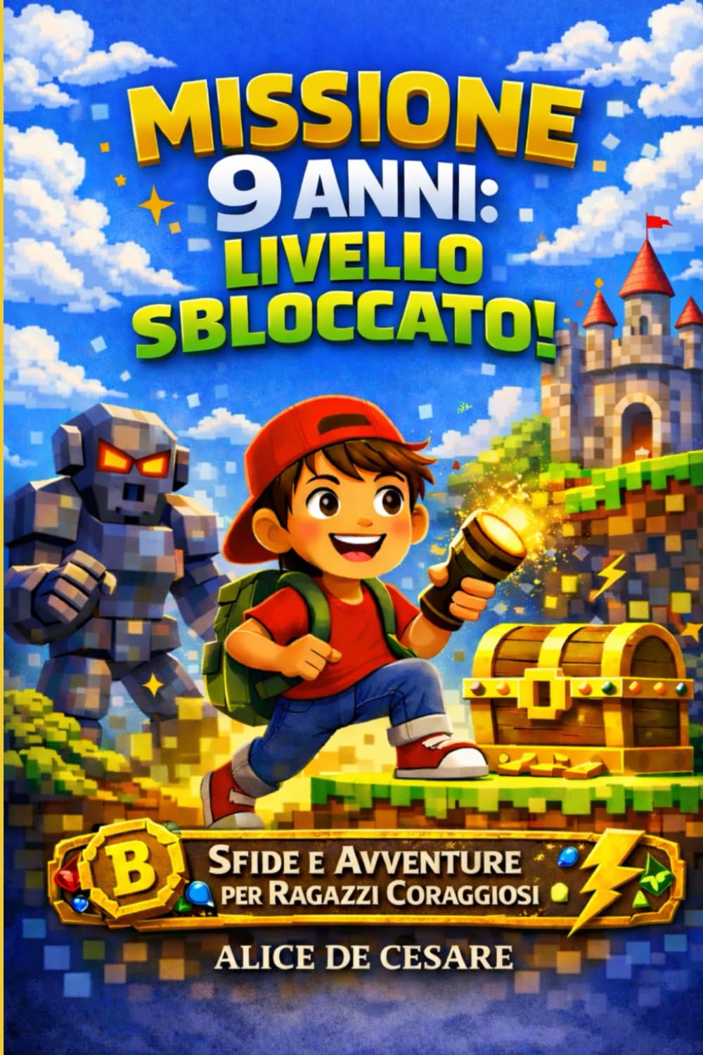 MISSIONE 9 ANNI: LIVELLO SBLOCCATO!: Storie Ispiratrici di Coraggio, Amicizia e Perseveranza per Affrontare le Piccole Sfide di Ogni Giorno. Uno Speciale Regalo per Bambini di 9 Anni
