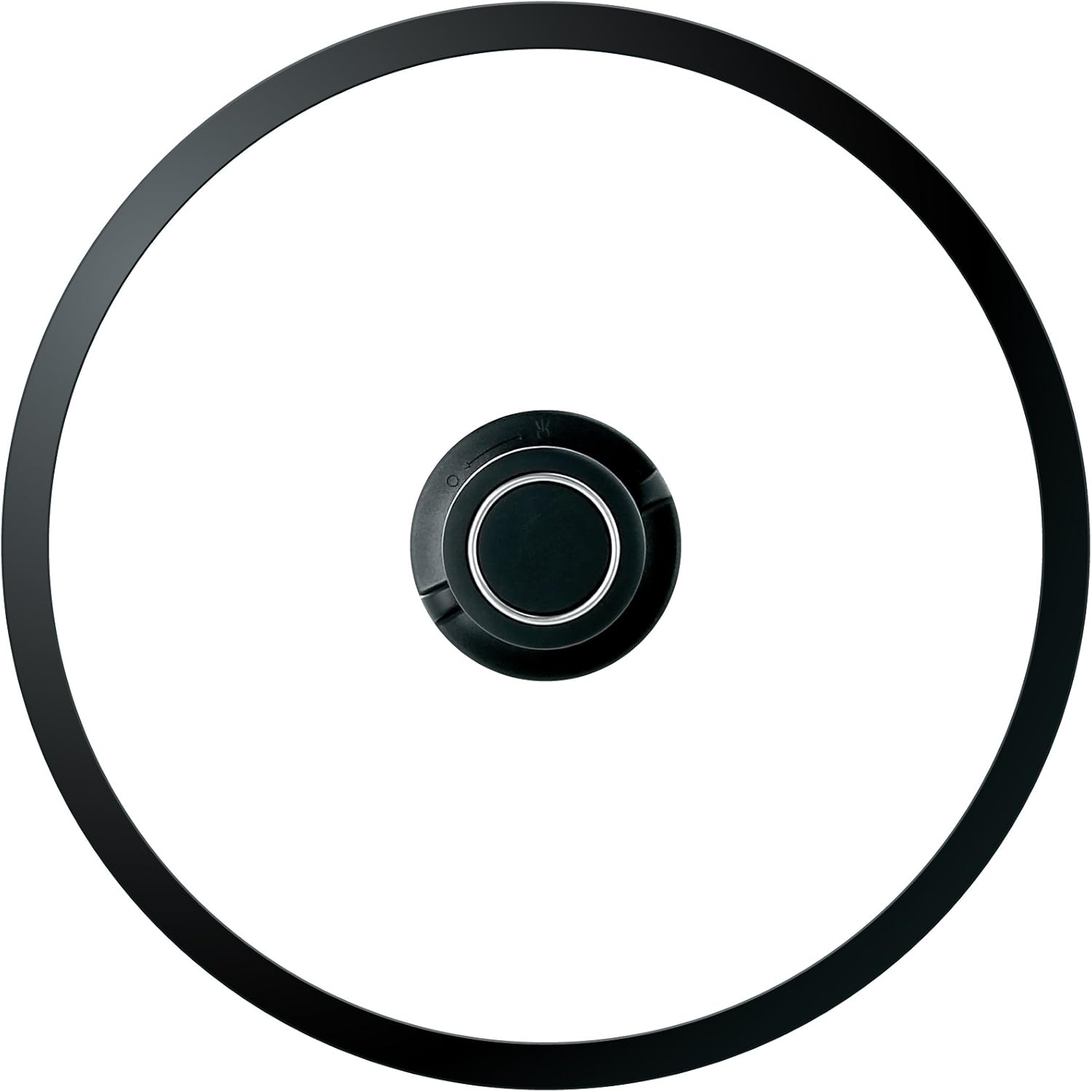 Frieling USA Black Cube Hybrid Stainless/Nonstick Cookware Tempered Glass Lid, 9 1/2-Inch Diameter: Home & Kitchen