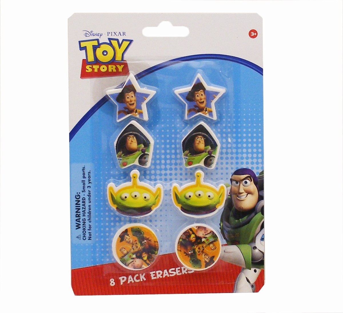 Buy Toy Story Erasers Set of 8 Toy Story Erasers with 4 Different
