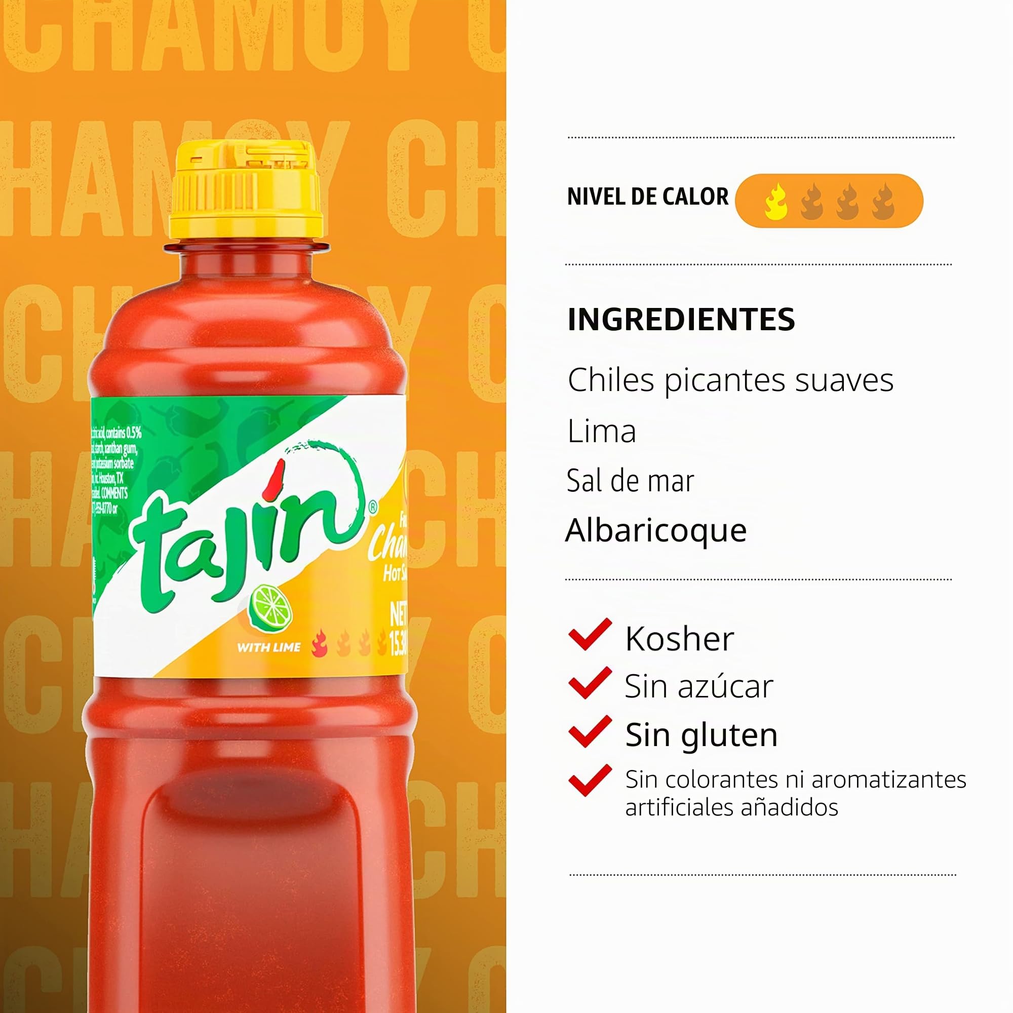 TAJIN Chamoy Sauce Salsa Chamoy 455ml