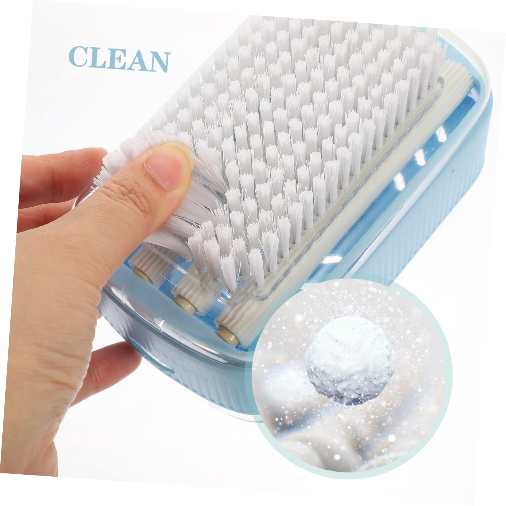 COSMEVIVI Foaming Soap Box with Multi-Functional Soap Dish Holder for Travel Hands Cleaning Compact Design for Bathroom Laundry and Kitchen Use