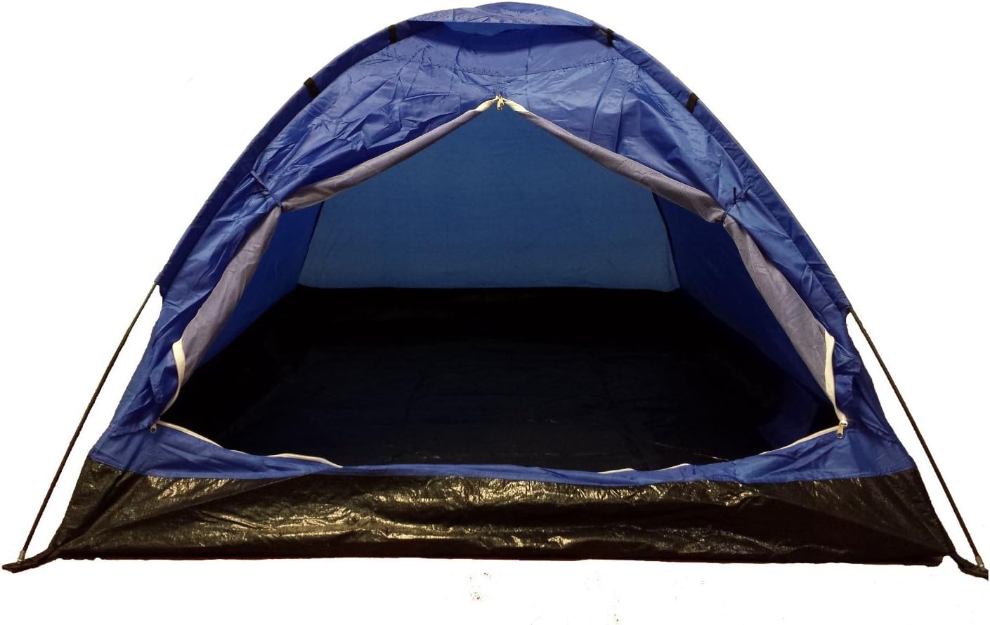 2 Person Dome Camping Tent 7'x5' - Blue/Black