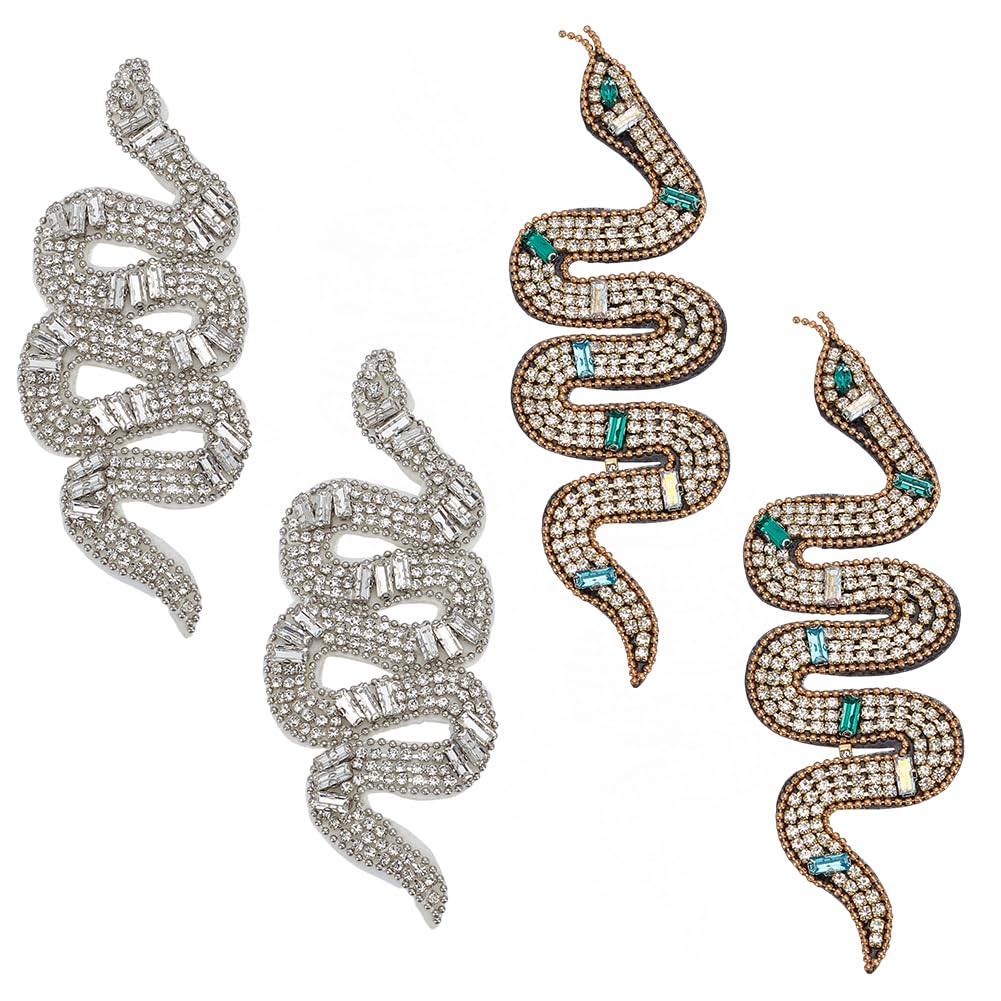 Customisation mode : écussons serpent perles dorées pour vos chapeaux