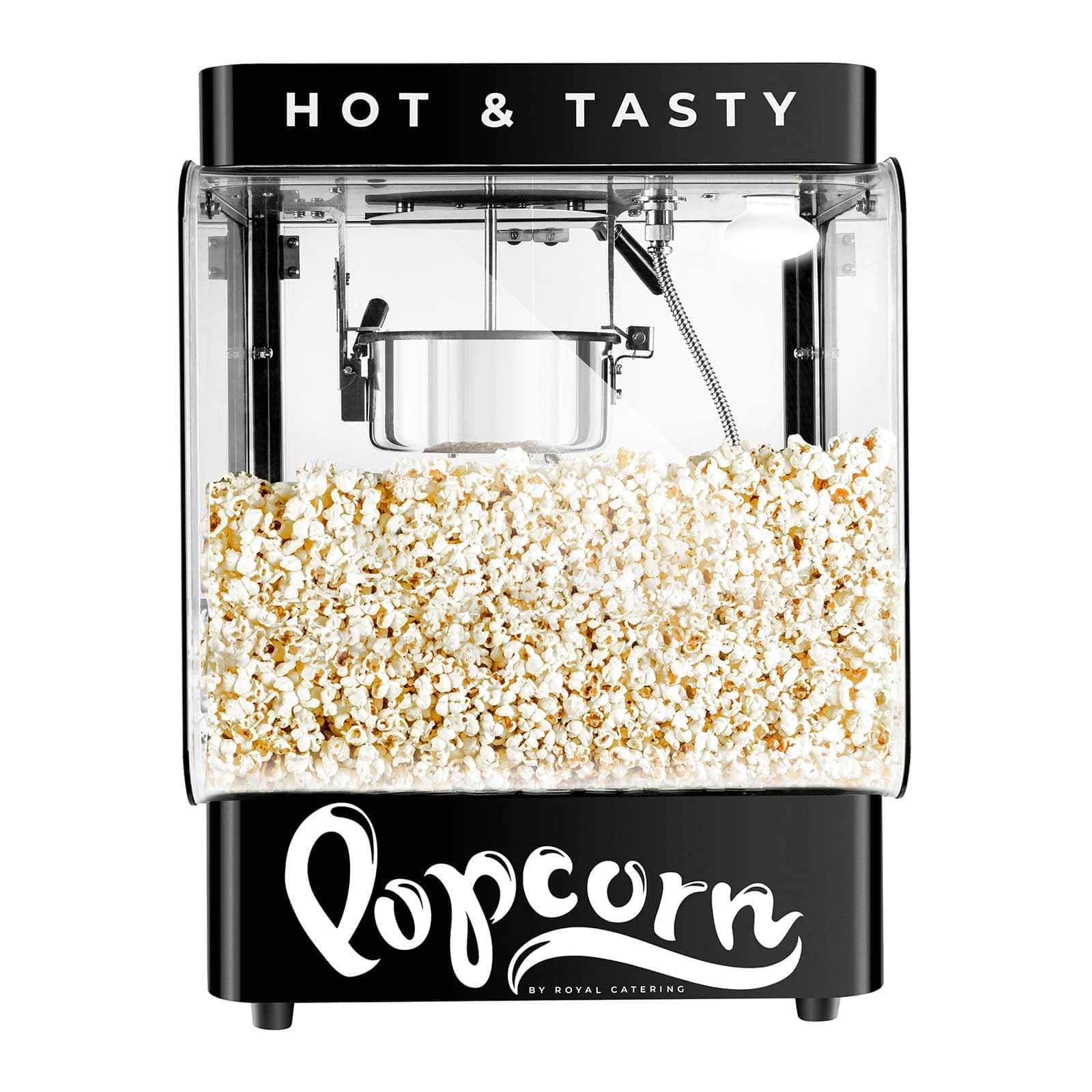 Royal Catering Máquina para palomitas de maíz (1300W, 4 kg/h, 1,5 L)