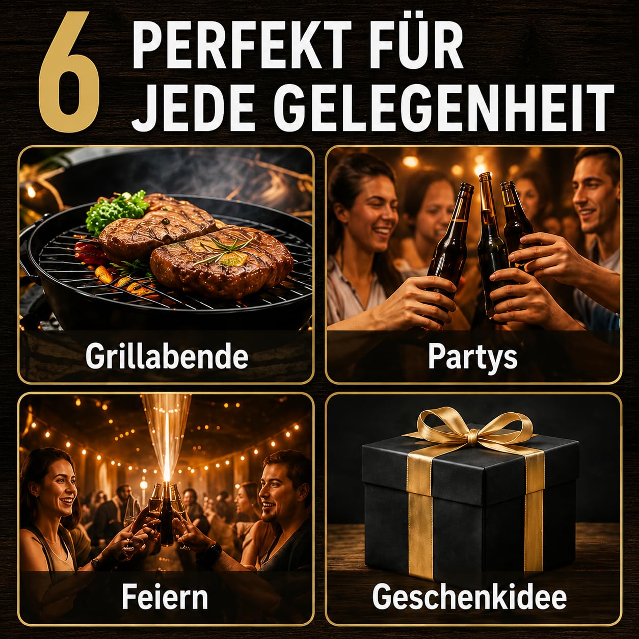 Suffkanone Flaschenöffner, Bieröffner mit Abschuss-Mechanismus für 33-mm-Flaschen, Lustiges Party Gadget für Grillabend, Hausbar und Feiern (Verde)