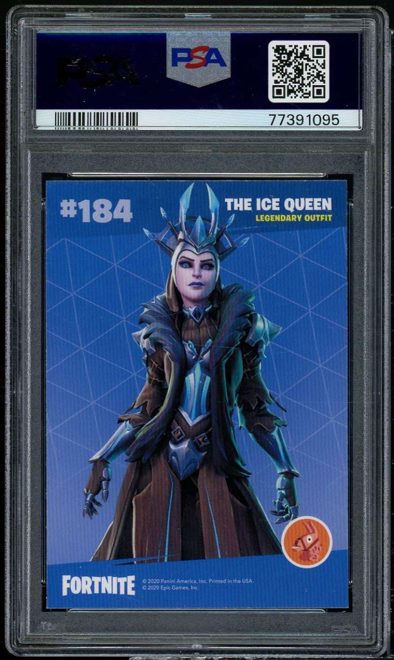 Amazon.com: The Ice Queen Card 2020 Panini Fortnite USA Optichrome Holo  #184 PSA 10 : Collectibles & Fine Art