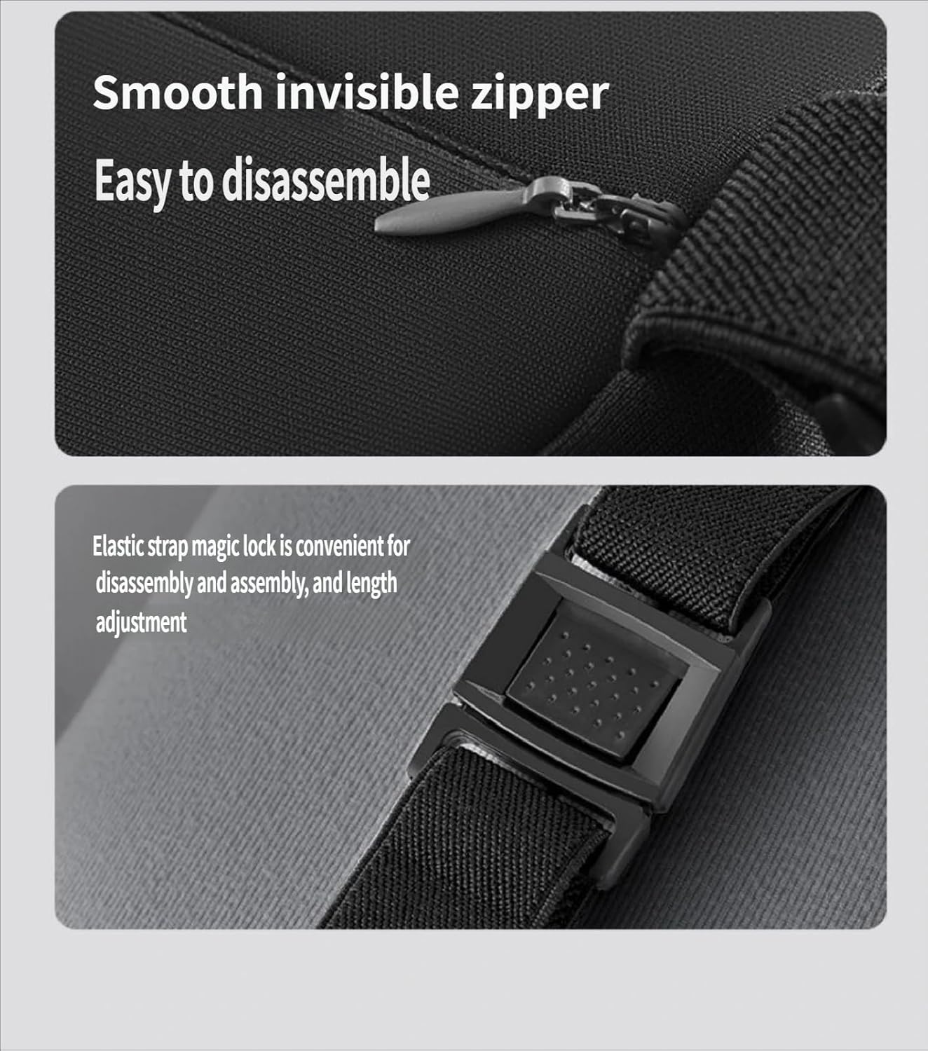 Memory Foam Lumbar Support Pillow for Office Chairs and Cars - Washable Cover, Pain Relief Cushion(Brown)