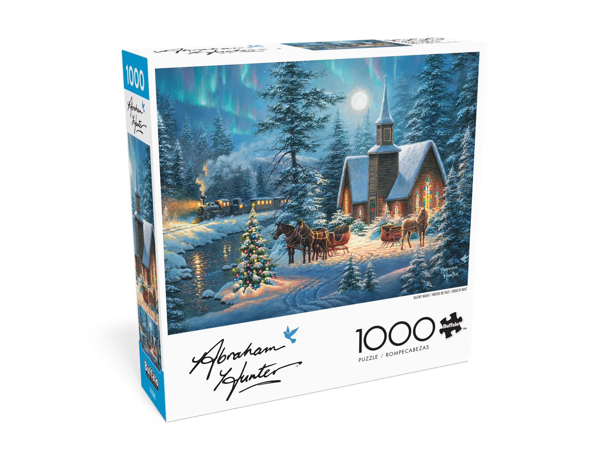 Abraham Hunter, Silent Night, 1000 Piece Puzzle for Adults