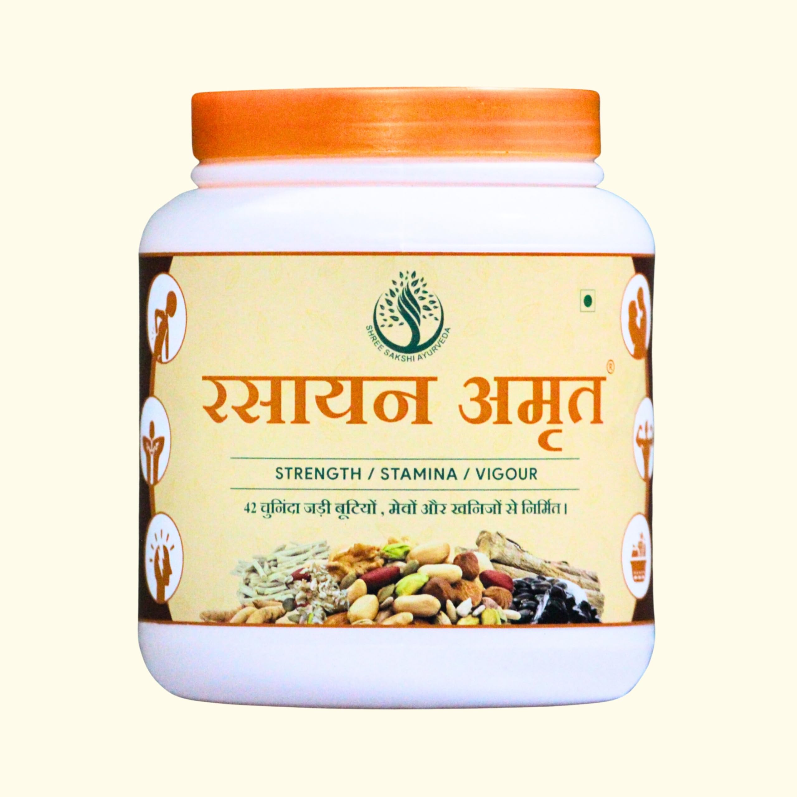 SHREE SAKSHI AYURVEDA Rasayan Amrit – Best Ayurvedic Formula 300g (B0CQYVQW6Y) Amazon Price History, Amazon Price Tracker
