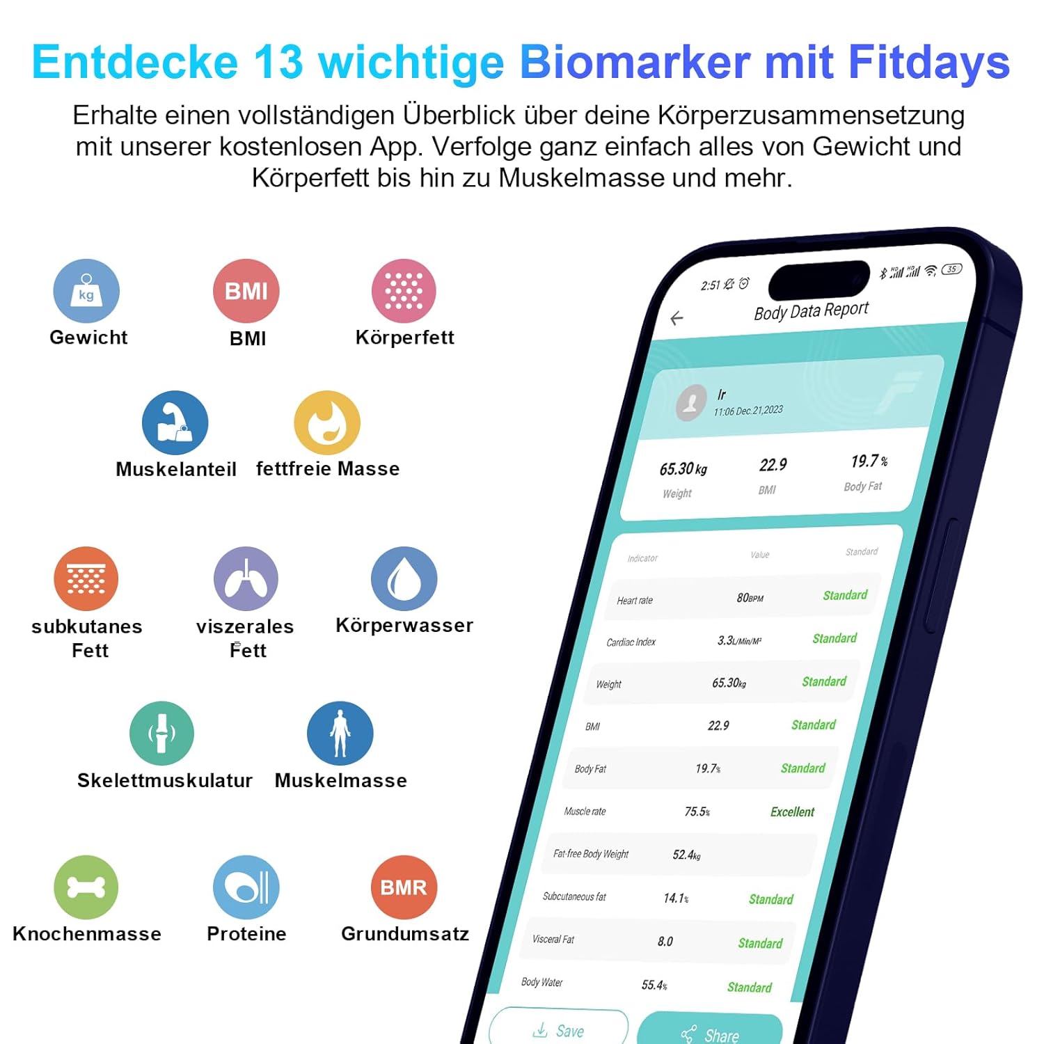 Mérleg kijelzője és funkciói