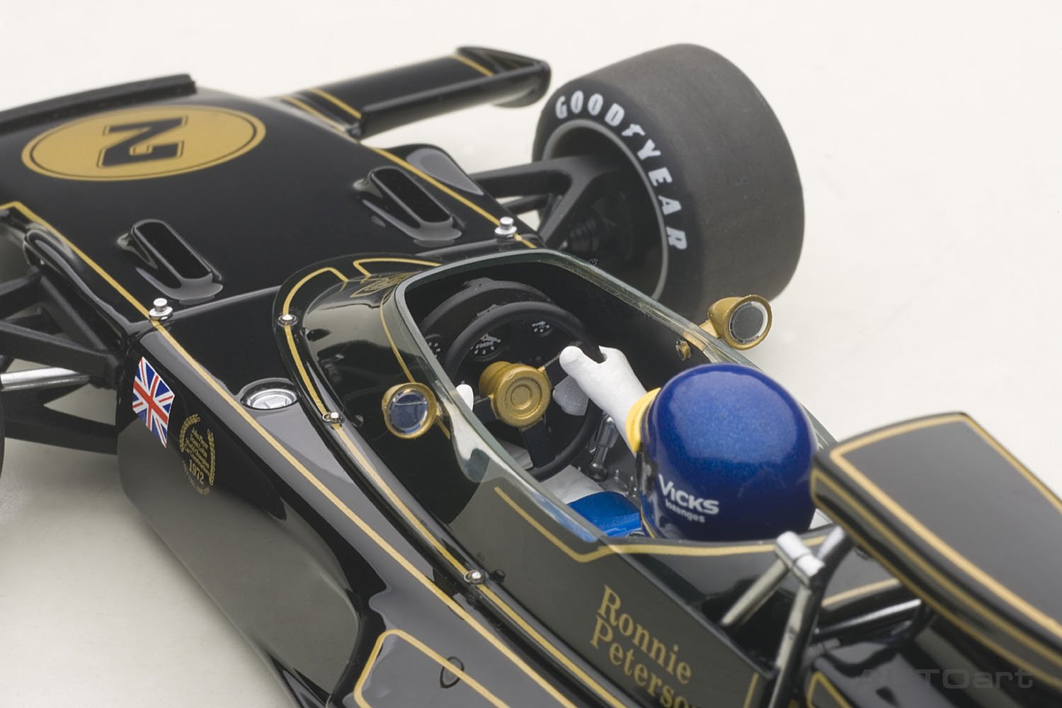 Amazon | AUTOart 1/18 ロータス 72E 1973 #2 ロニー・ピーター