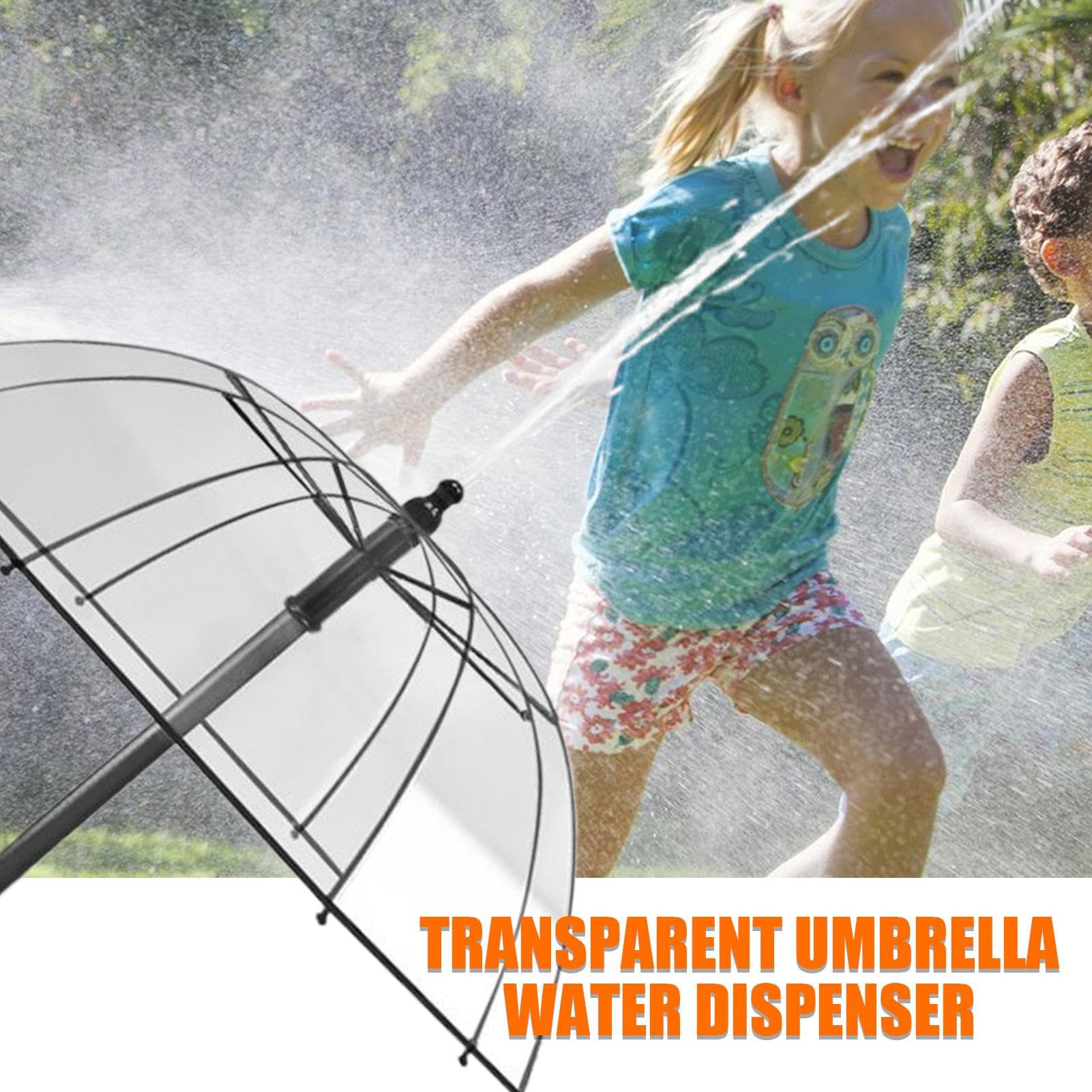Umbrello della pistola ad acqua - Viene fornito con scudo a bolle trasparente e pistola ad acqua di grande capacità | Giocattoli a schermo interattivo per festa in piscina, campeggio, cortile in modal