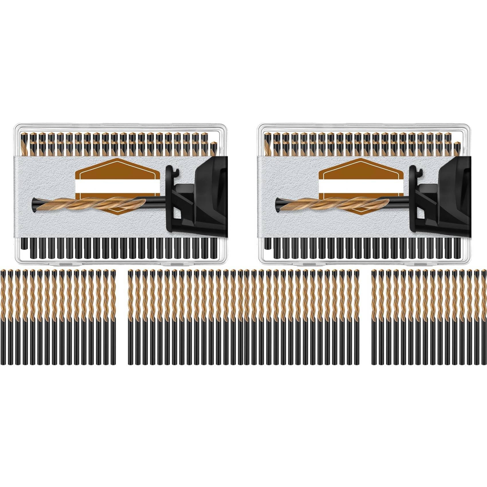 Jnchdghwa As Shown 100Pcs Drywall Drill Bits Pilot Point Cutting Drill Bits Diameter Drywall Router Drill Bits Drywall Tools For Spiral Saw