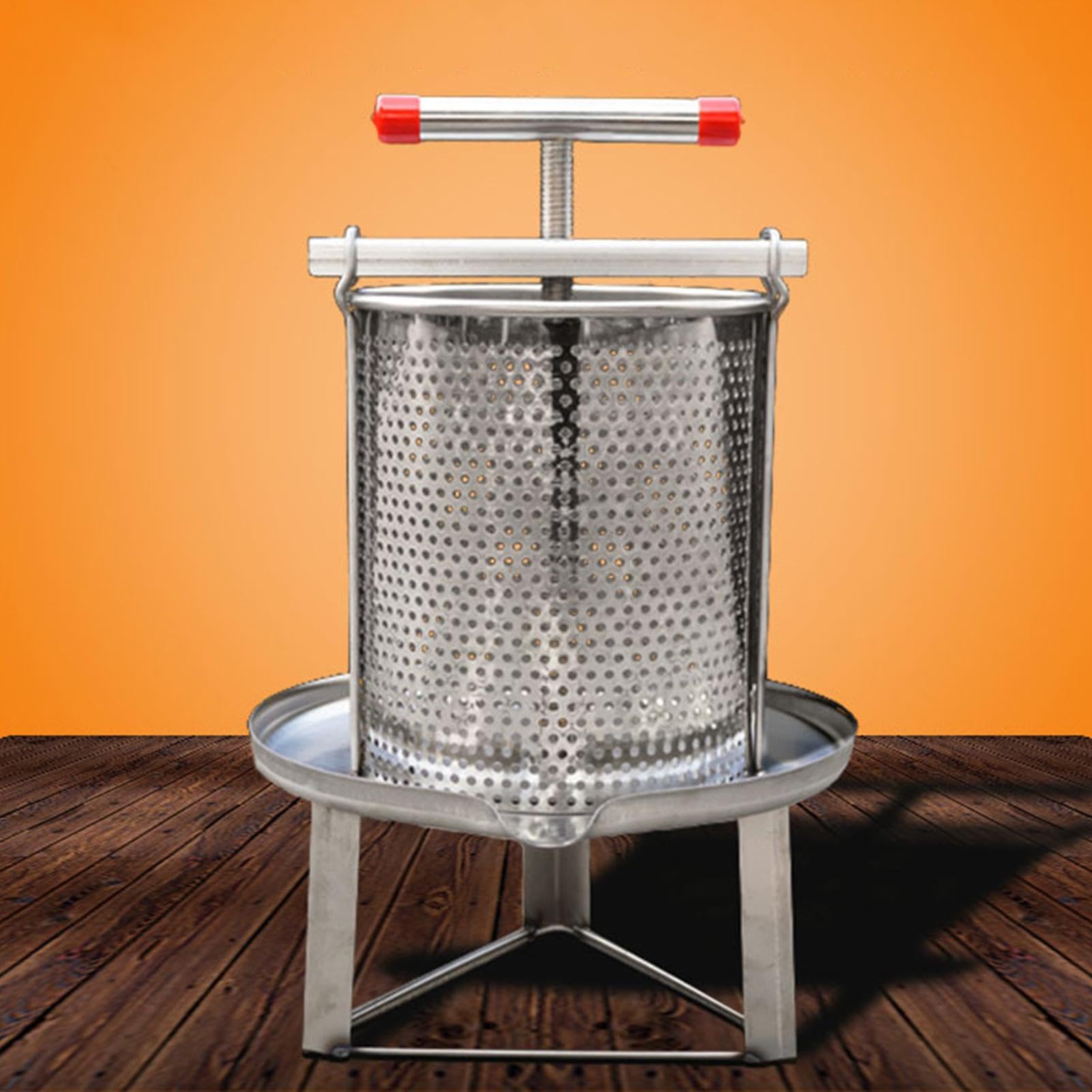 Manual Honey Extractor, Honigpresse Edelstahl 3 Honigfilter Honigsieb | Honigschleuder - 3 Honigfilter Honigsieb - Manuelle Honigpresse Für Den Haushalt Für Wachs, Honig, Wein, Honigbienenzubehör