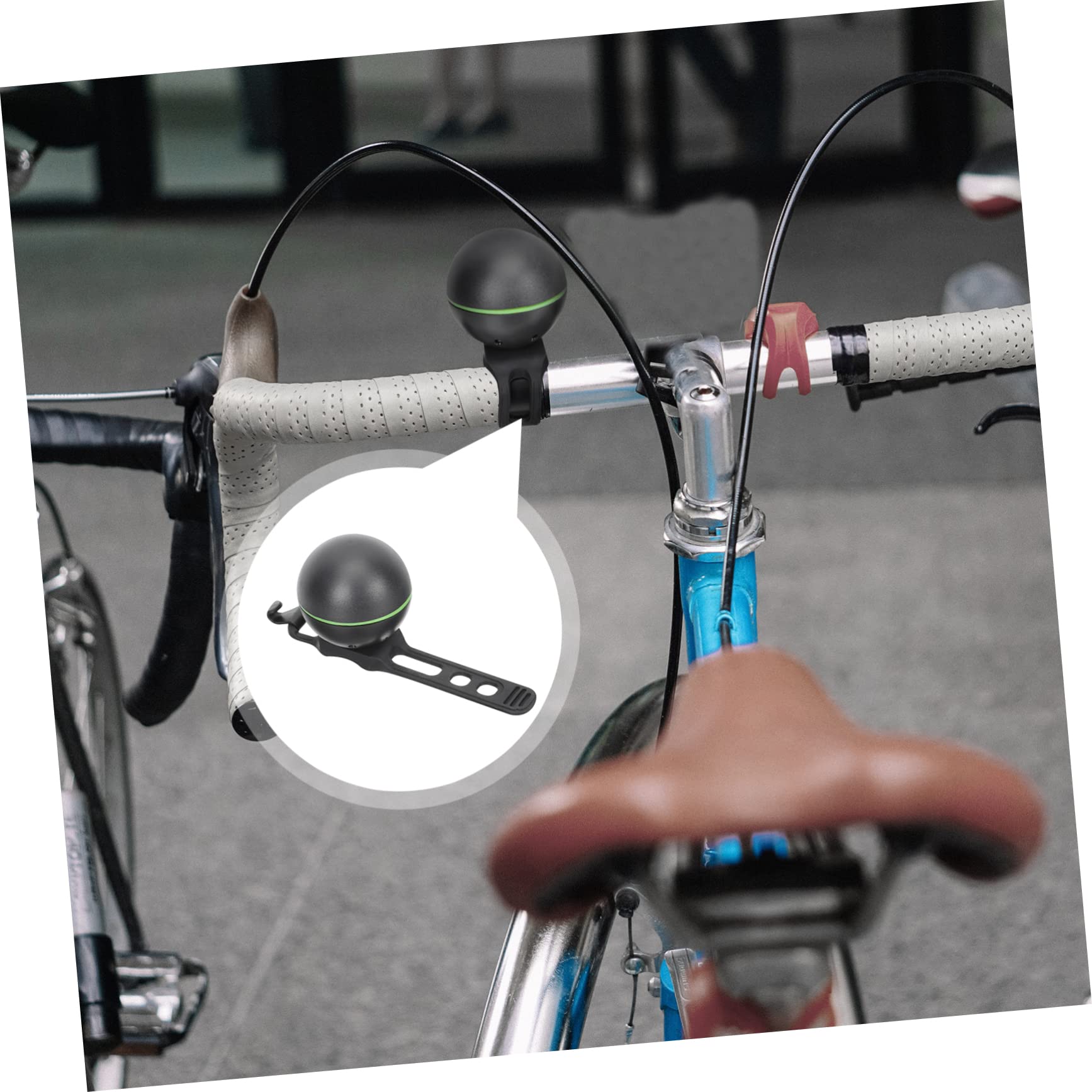 VANZACK 4stücke Fahrradklingel Elektronisch wasserdichte Hupe Für Kinderroller Mountainbike Standardfahrräder Einfache Montage Ohne Werkzeug Leicht Und Tragbar Pc