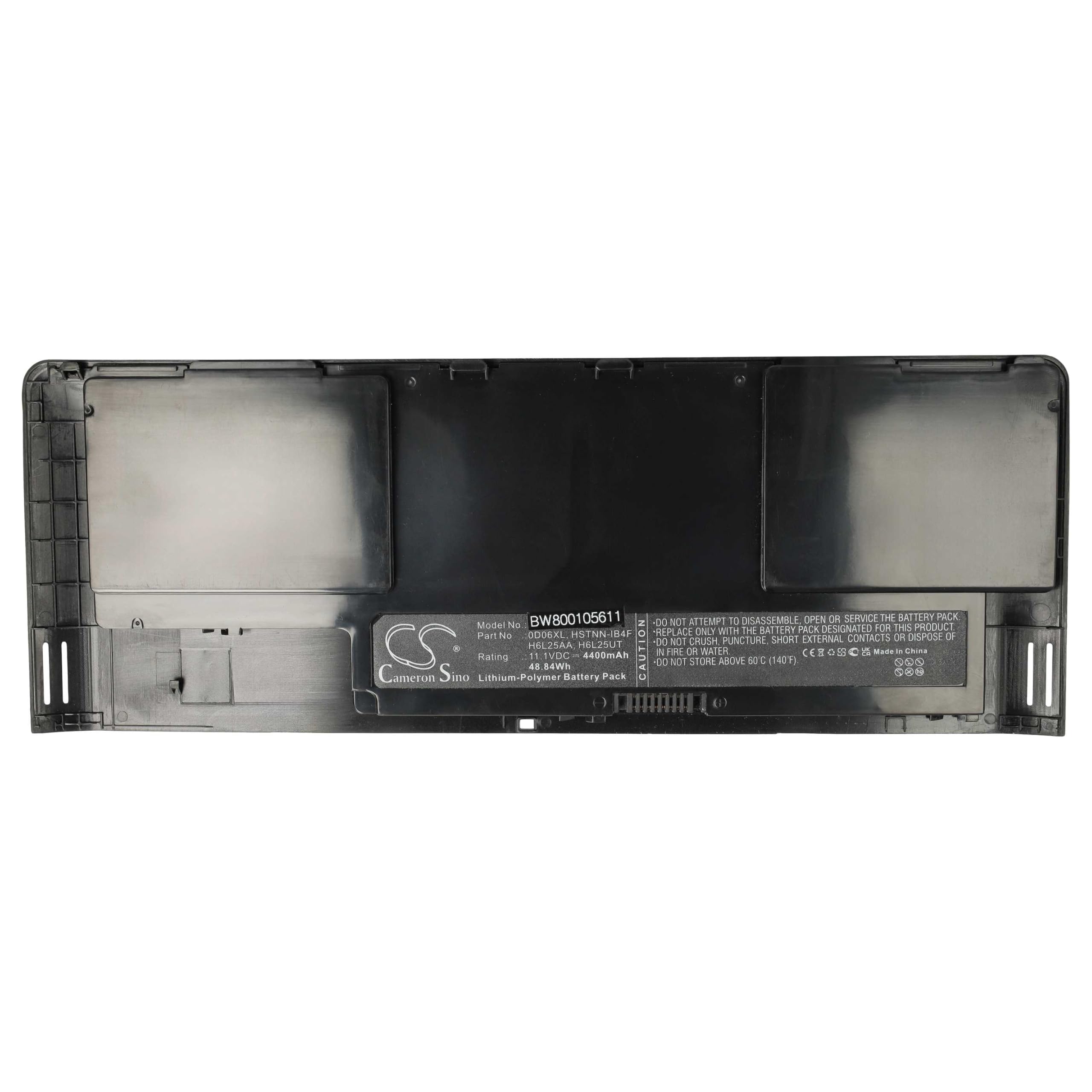 vhbw Batería Compatible con HP EliteBook Revolve 810 G2 Tablet (G1W86PA)