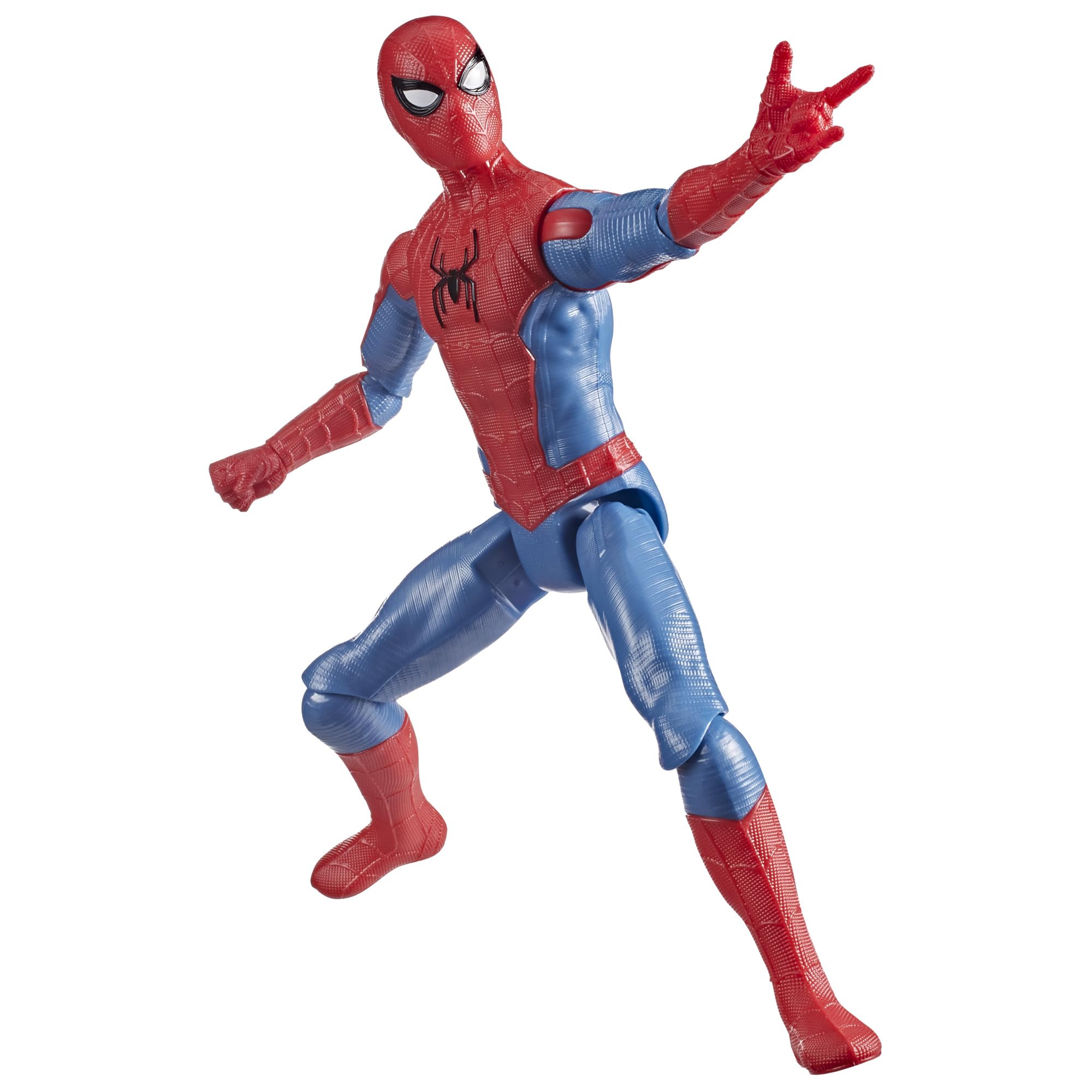 Marvel Spider-Man Day, Figura de acción Titan Series de 29,2 cm, Juguetes de superhéroes para niños y niñas a Partir de 4 años