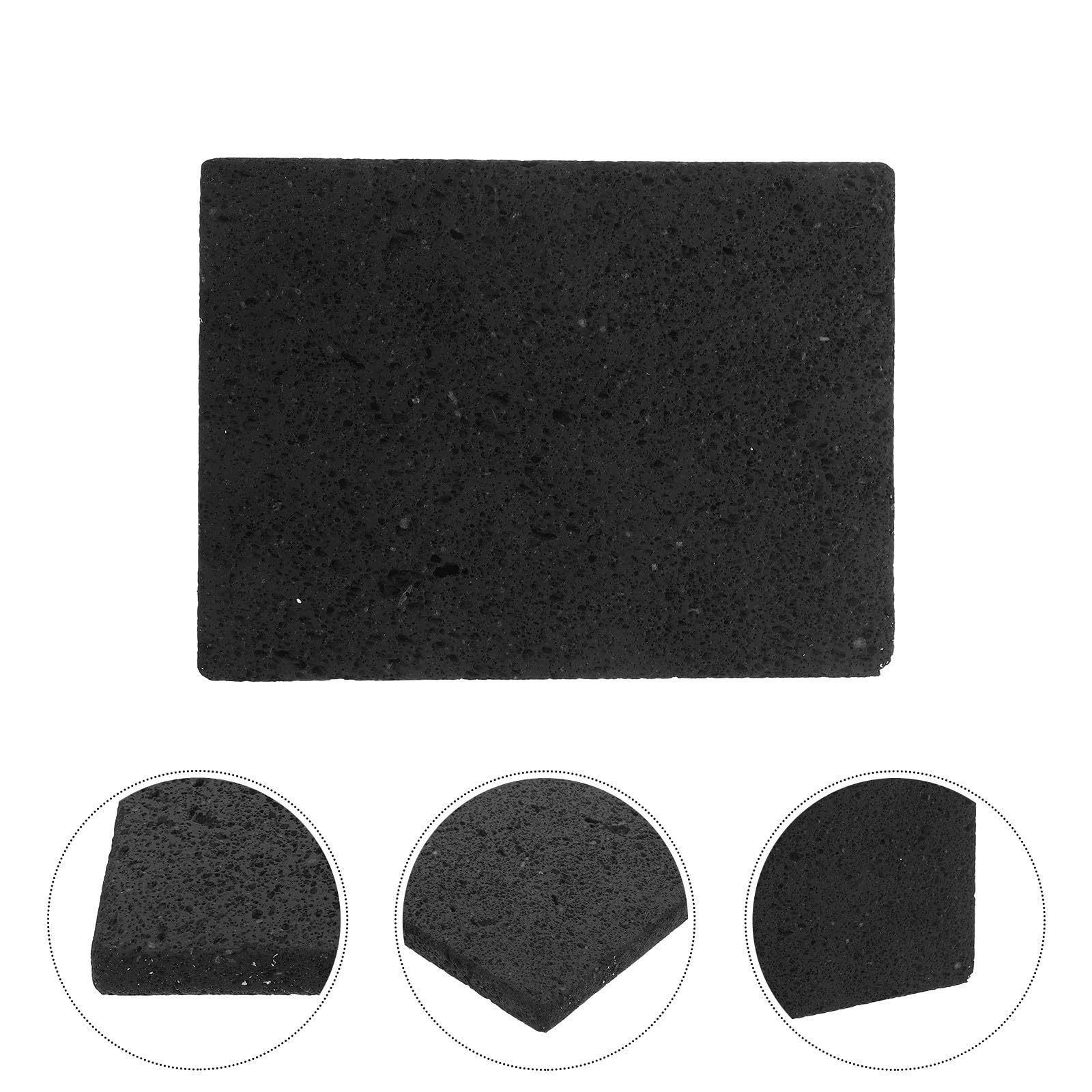Piastra 20x15cm in Pietra Lavica Naturale per Barbecue Coreano Conserva i Sapori Puri, Facile da Pulire, per Grigliate Indoor e Picnic Outdoor
