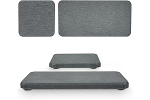 4-Set Water Absorbent Diatomite Earth Drying Mats
