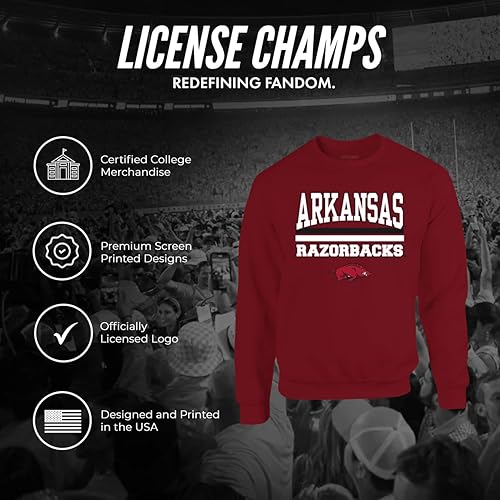 Miniatura 4 de License Champs Sudadera de cuello redondo  Merch oficial del día del partido de la NCAA de la universidad  para hombre y mujer  logotipo de bar