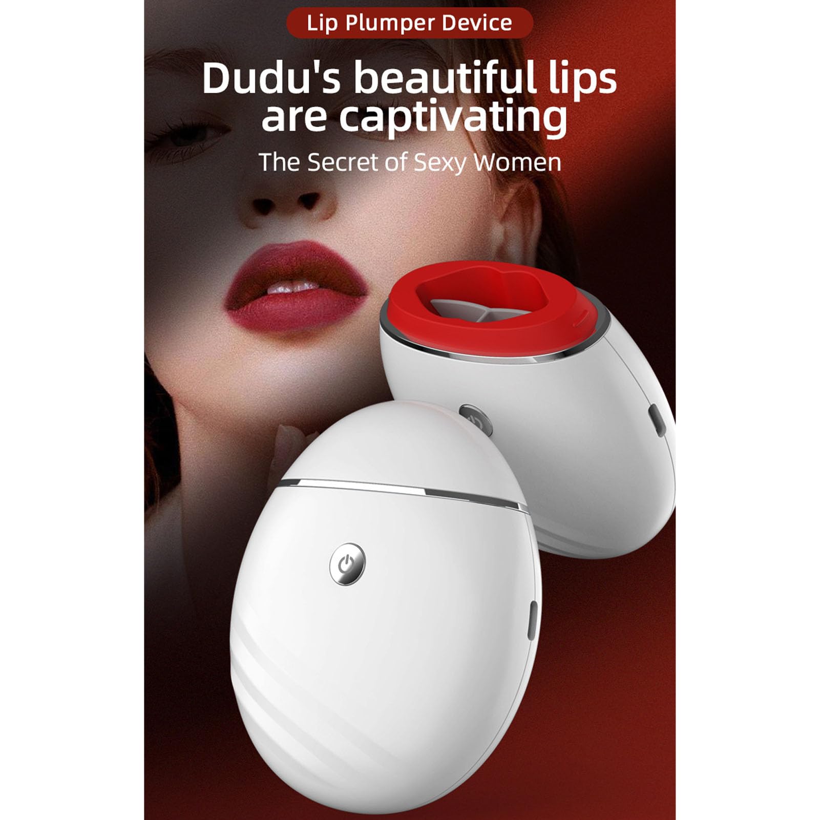 Elektrischer Lippenfüller Lip Plumper Automatisch Straffendes Silikon Schönheitsgerät für volle Lippen