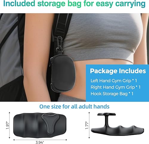 Miniatura 5 de Puños de gimnasio para levantamiento de pesas 2025 empuñaduras de levantamiento de pesas de silicona suave para hombres y mujeres, guantes de