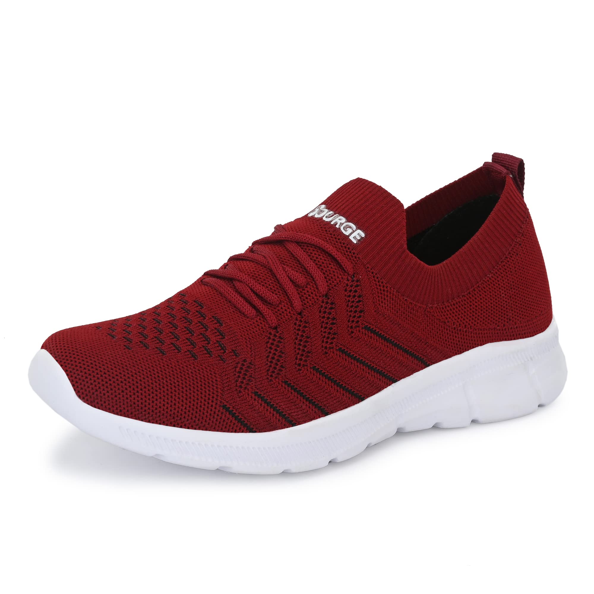 Bourge Mens Loire-z-133 Maroon and Black Running Shoes-6 Kids UK (Loire-z-133-06) (B09GPP5Z89) Amazon Price History, Amazon Price Tracker