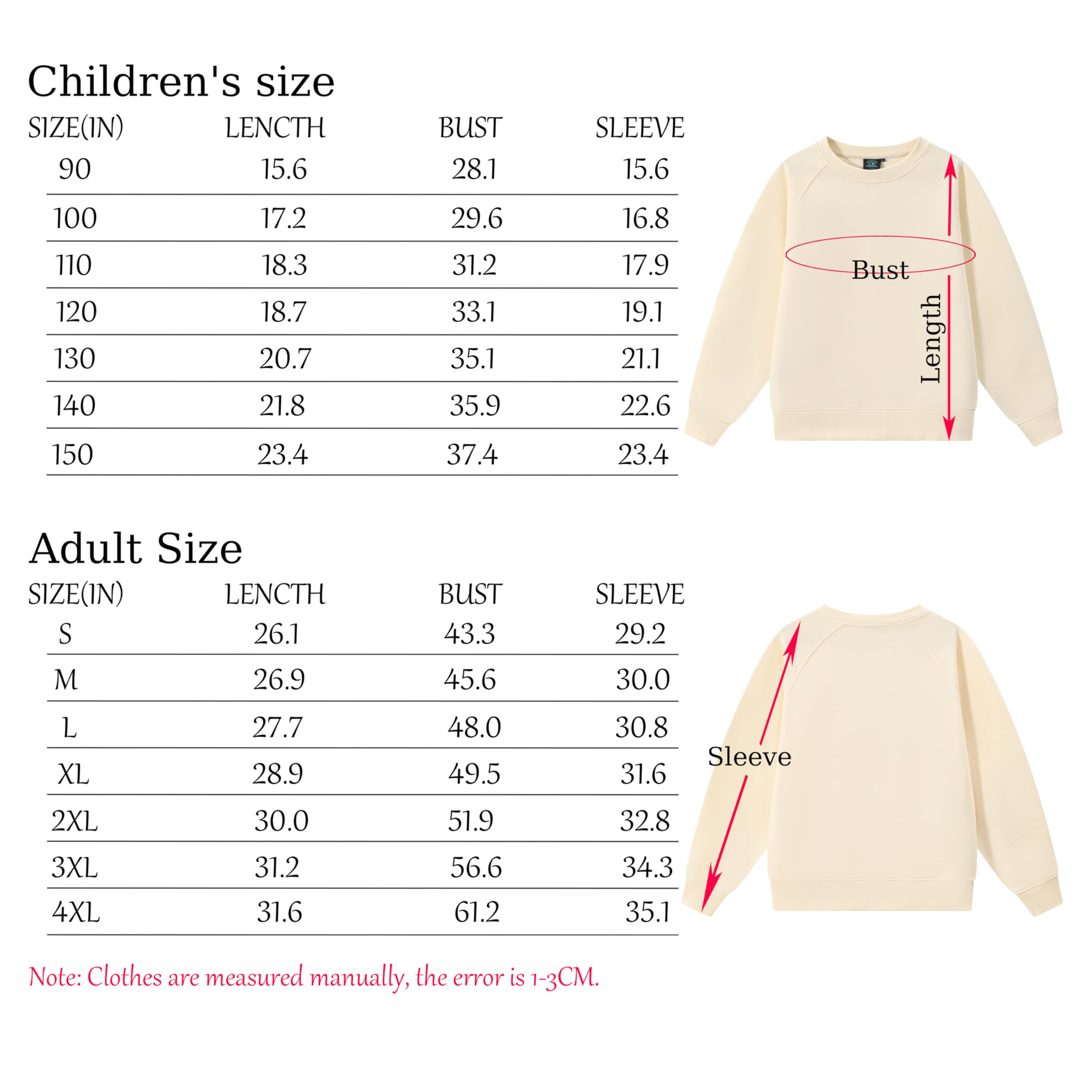 Yacheng Felpe Personalizzata, Unisex, Personalizza Felpe Maglione, Aggiungi La Tua Immagine, Testo, Logo sul Davanti E sul Retro