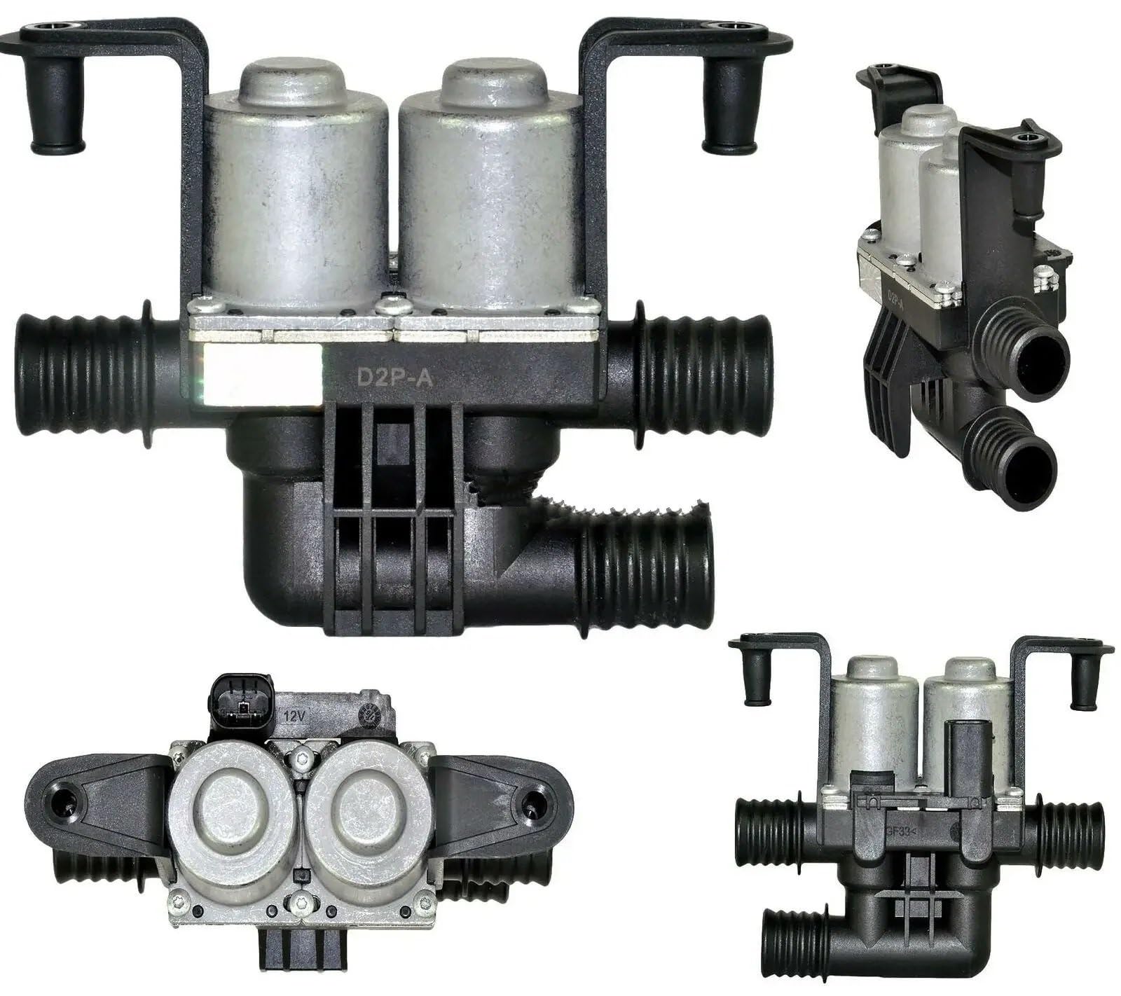 Adatto per Bmw E60 E63 E64 E65 64116906652 64110301939 64120151694 Valvola dell'acqua di controllo del riscaldatore