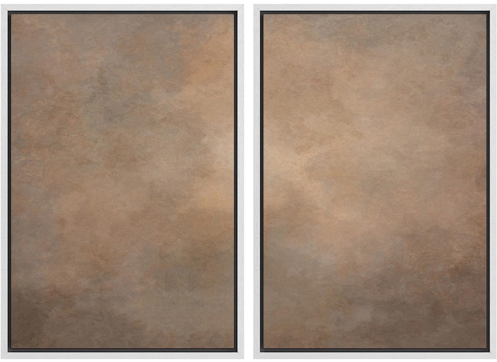 MUDECOR Framed Canvas Print Wall Art Set Watercolor Pastel Green Tan Landscape Abstract Shapes Illustrations Modern Art Decorative Contemporary for Living Room, Bedroom, Office - 16"x24"x2 Natural — view 15