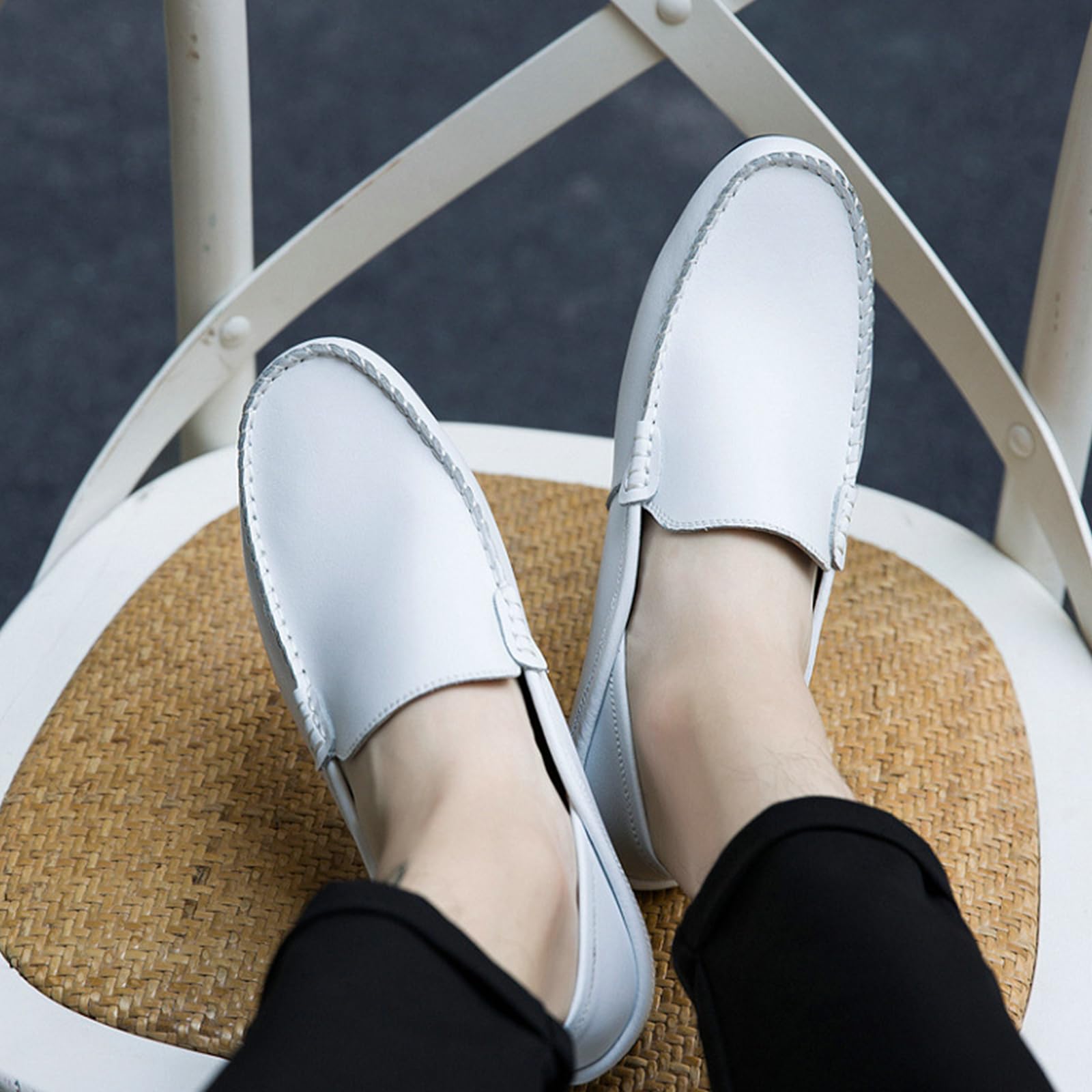Mocasines Convertibles Hombre talón Plegable Slip-on