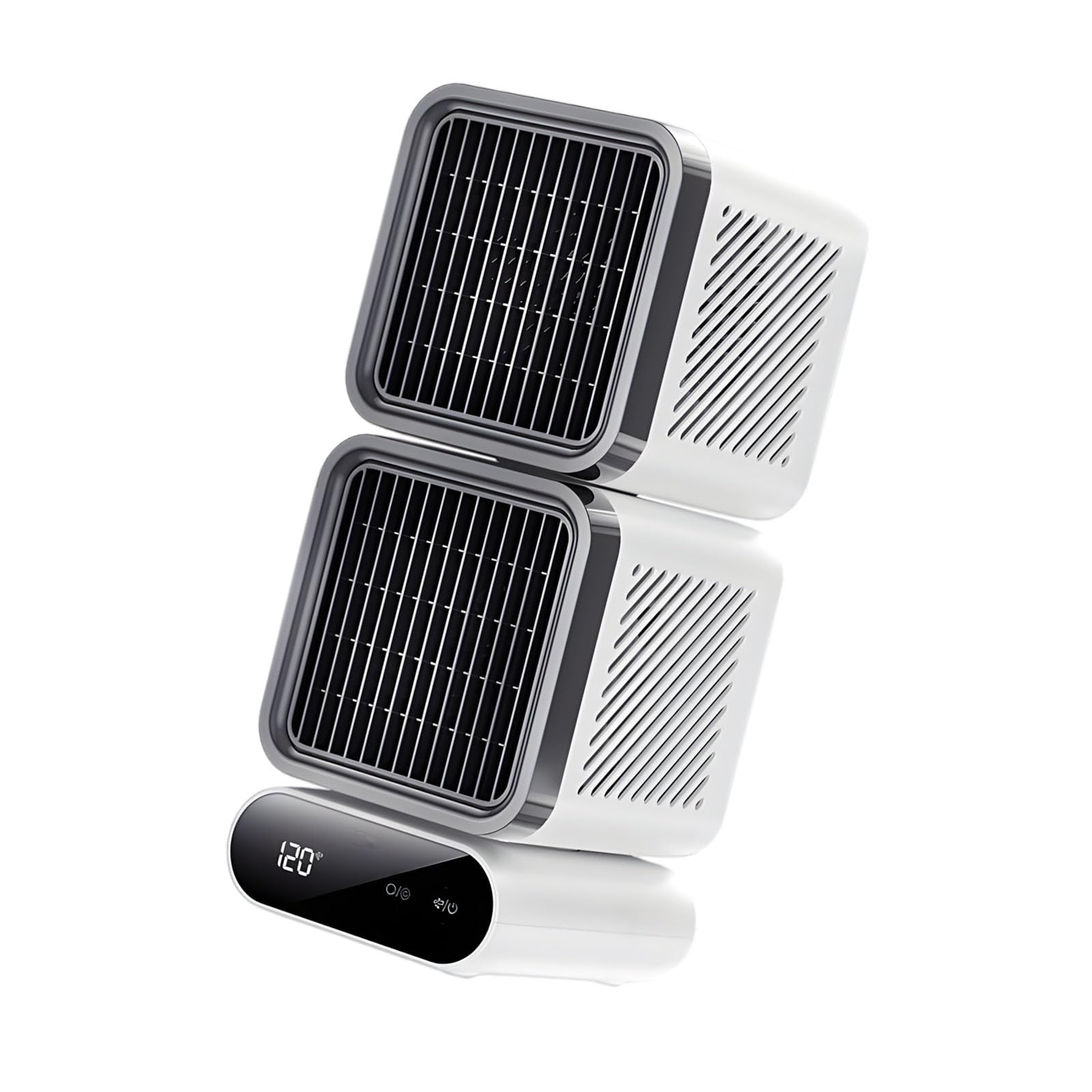 Jazuaiao Quiet 2 in 1 Separate Air Mover with 6 Hour Working Duration and Cover for Indoor Outdoor Dorm Room Fan