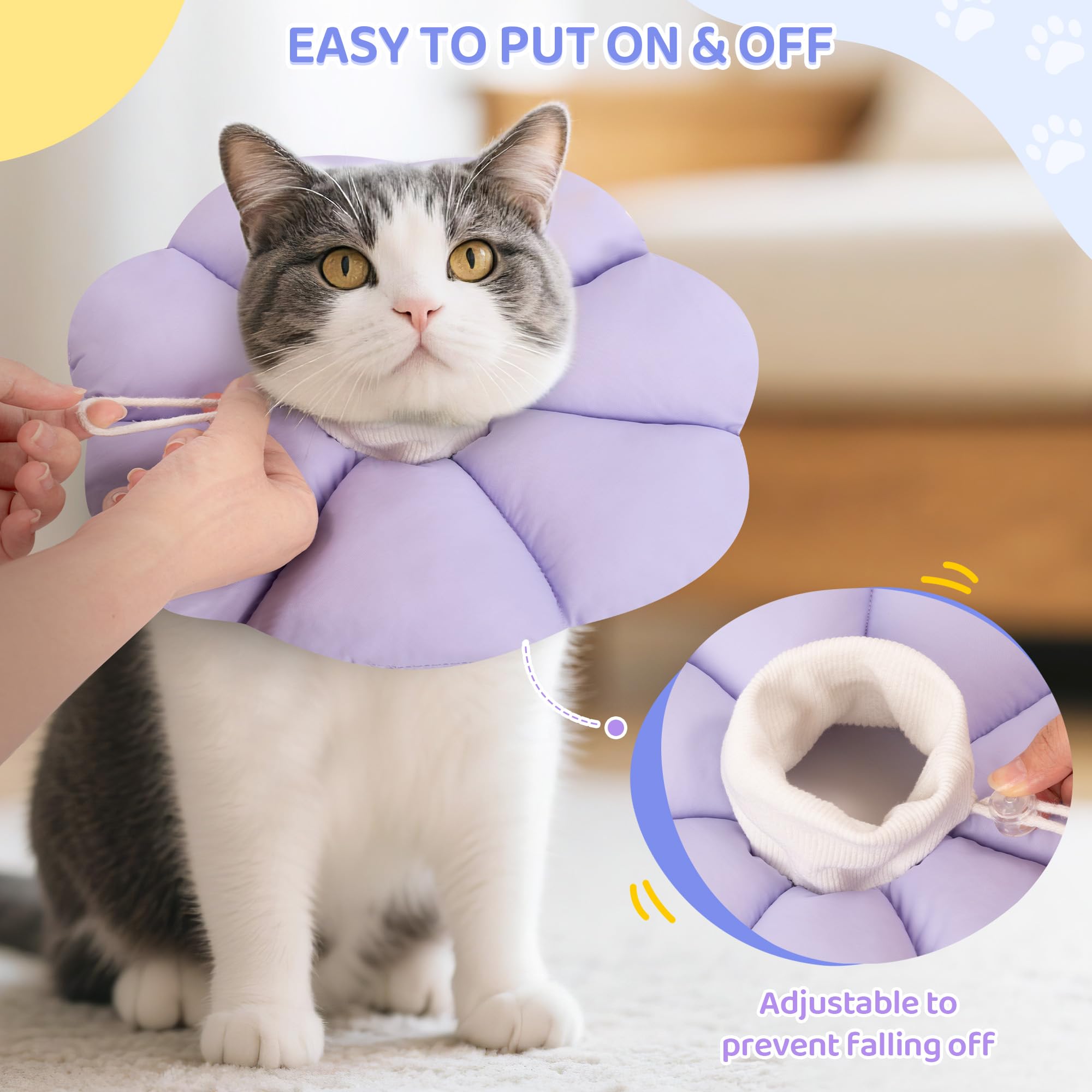 Wood Homing Cat Cone Collar Soft - Image 4