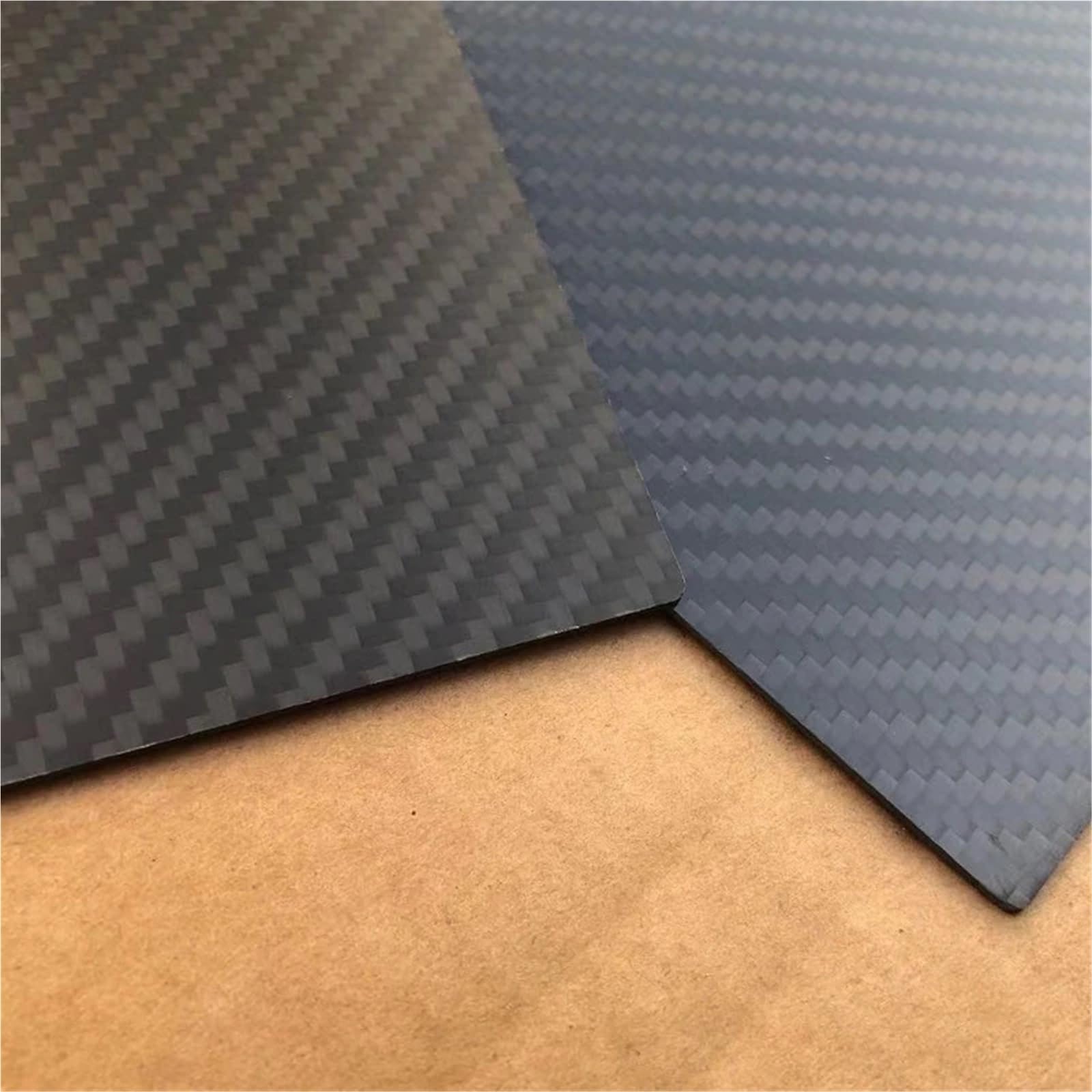 Carbonfaserplatten 200 mm x 300 0,5 1, 2 3 4 Carbonplattenplatten, Faserplatten mit hoher Verbundhärte für Heimwerker(4.0mm Plain Glossy)