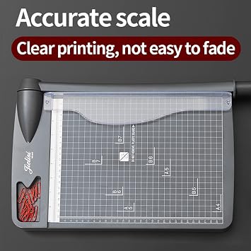 Mini kağıt düzeltici giyotin kesici A4 kesim uzunluğu masa kağıdı kesme kesici kafa ile zanaat kağıt fotoğraf kartları Scrapbooking ofis ev malzemeleri