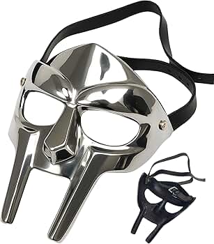 mf doom mask ドゥームマスク Amazon.co.jp: LEATHERVINES MF ドゥーム ガイコスチューム ハロウィン