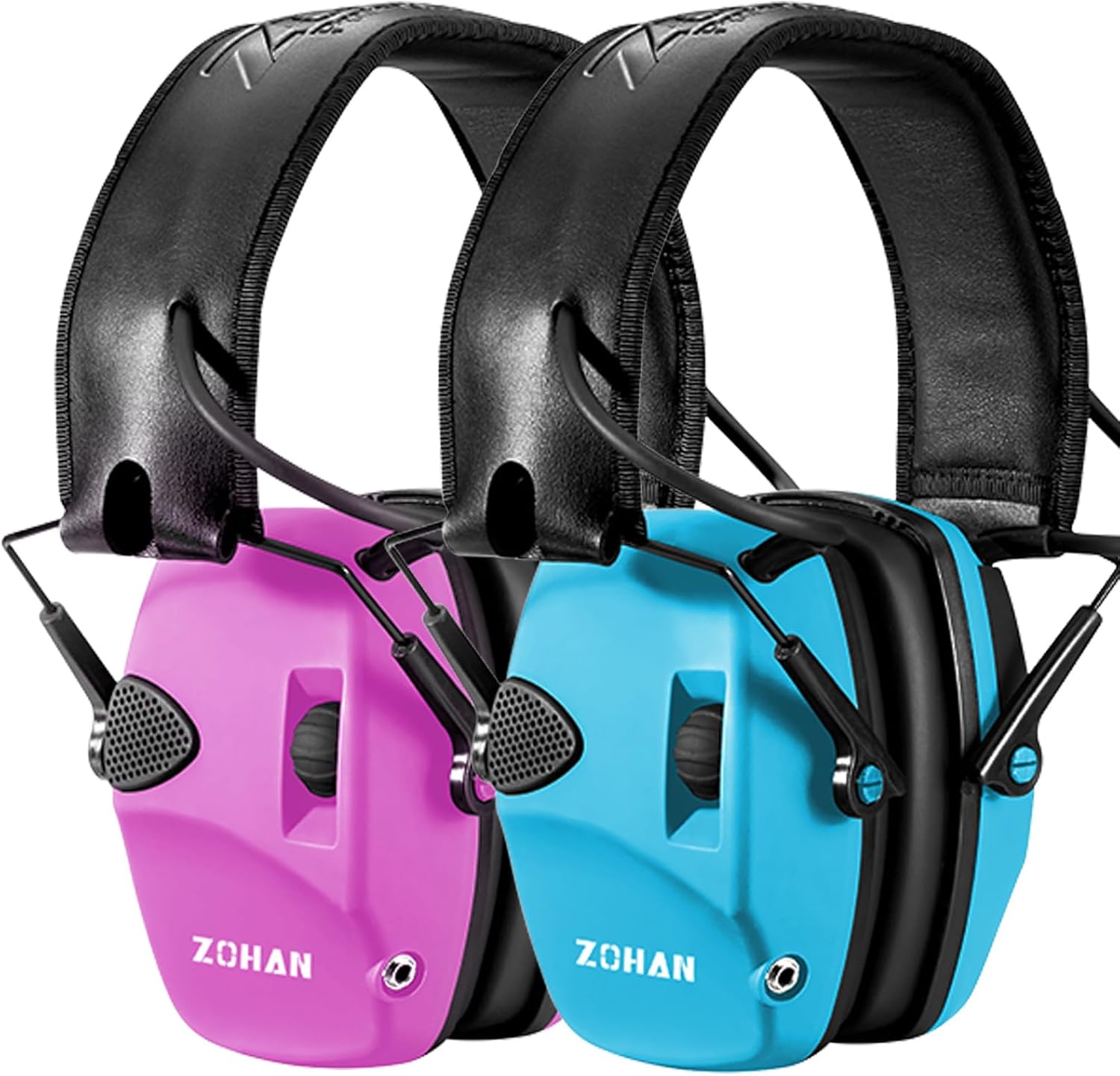 ZOHAN EM054 Electronic Ear Protection for Shooting Range with Sound Amplification Noise Reduction, Ear Muffs for Gun Range