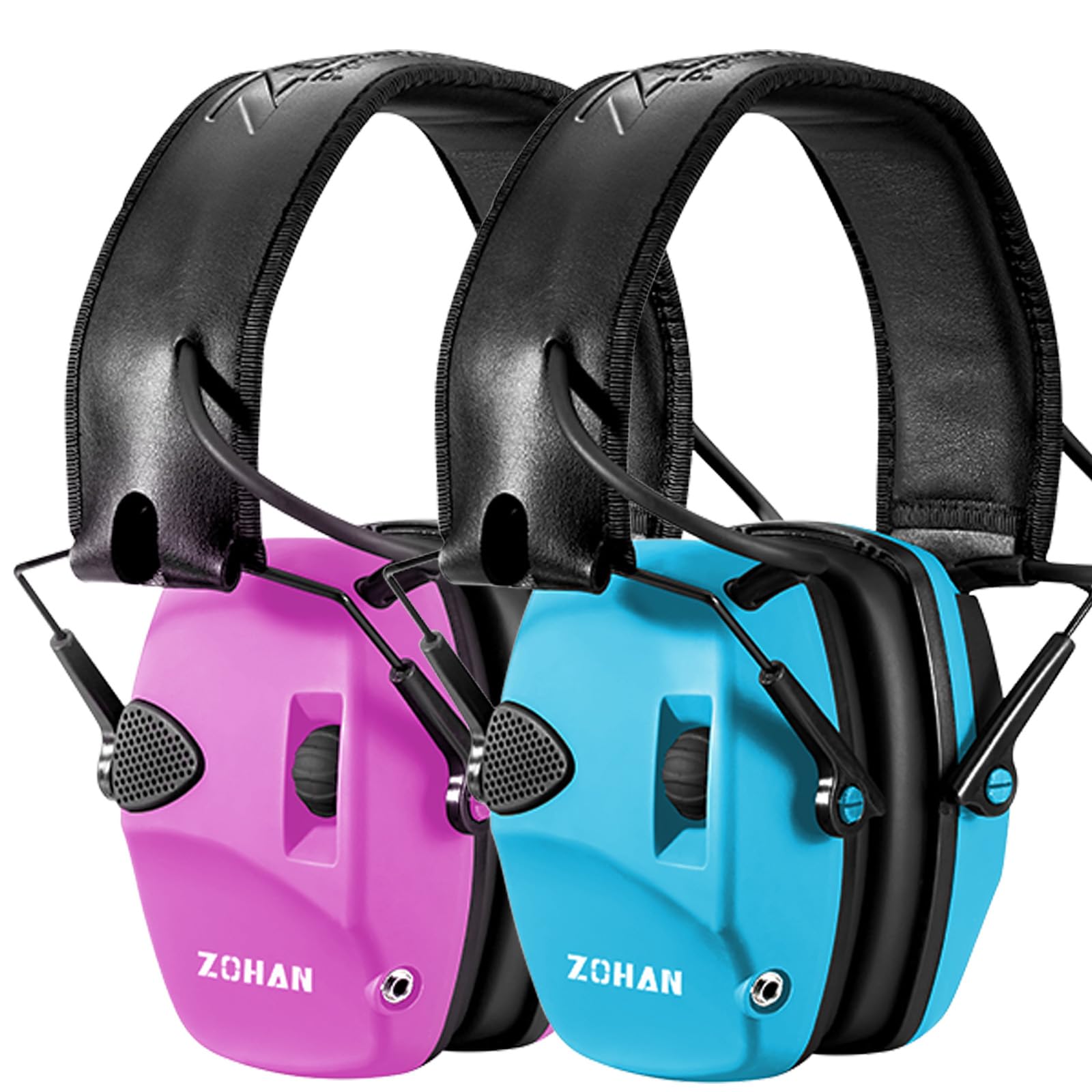 ZOHAN EM054 Electronic Ear Protection for Shooting Range with Sound Amplification Noise Reduction, Ear Muffs for Gun Range