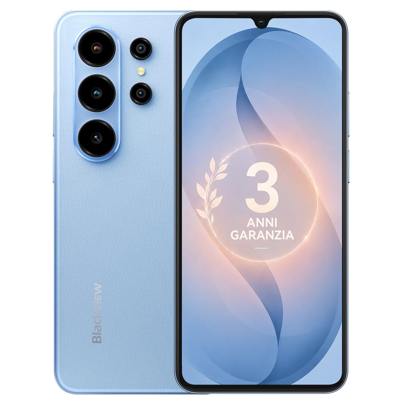 Blackview Wave 10C Smartphone 16GB（4+12）+32GB, Android 16, 6.88" HD+ IPS Display, 5000mAh Battery, 32MP+13MP Camera, WiFi 5 & Bluetooth 5.0, 1TB Expandable Storage - for Daily Use & Multi-Tasking