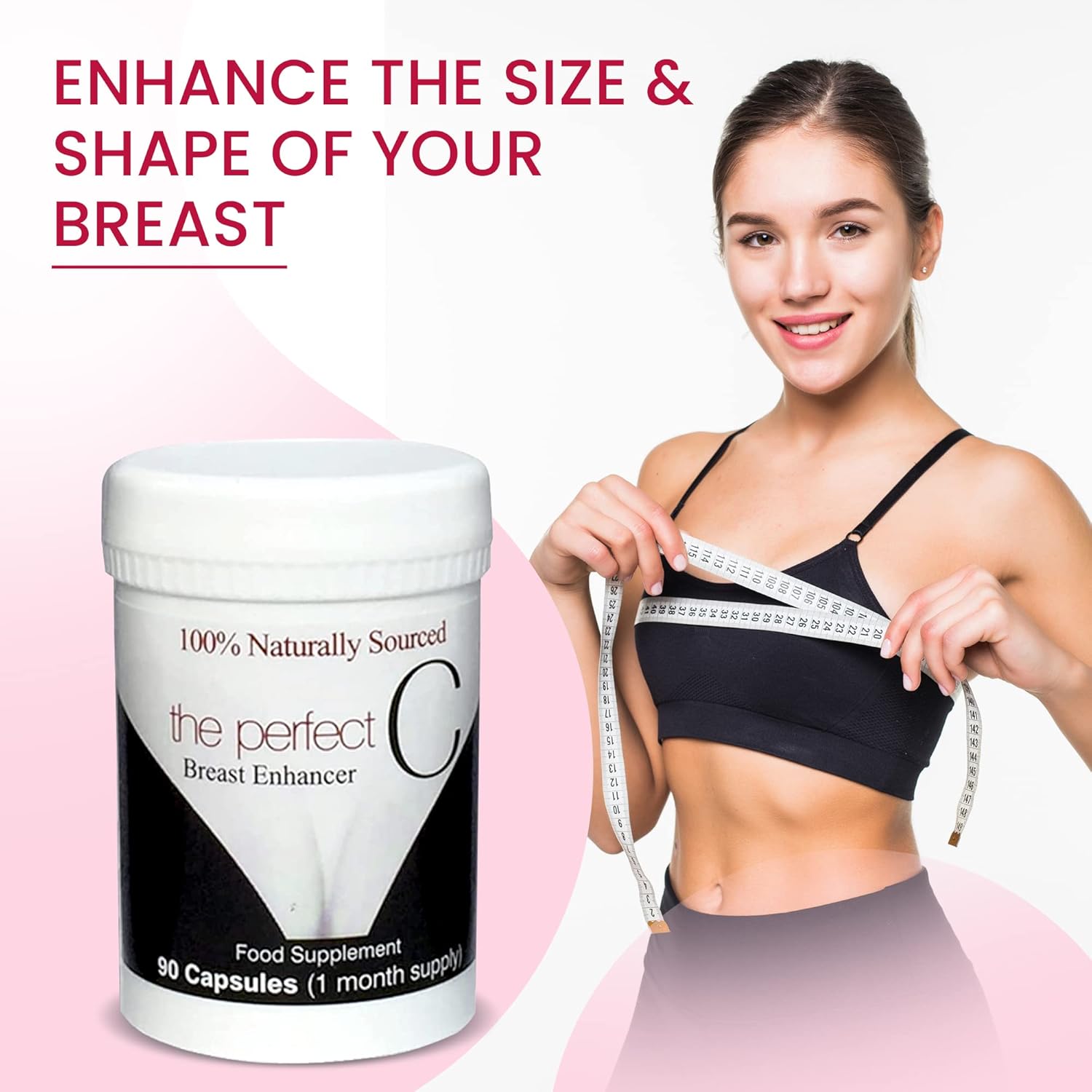 The Perfect C 90 Capsule Breast Enlargement Enhancer Capsule for 100