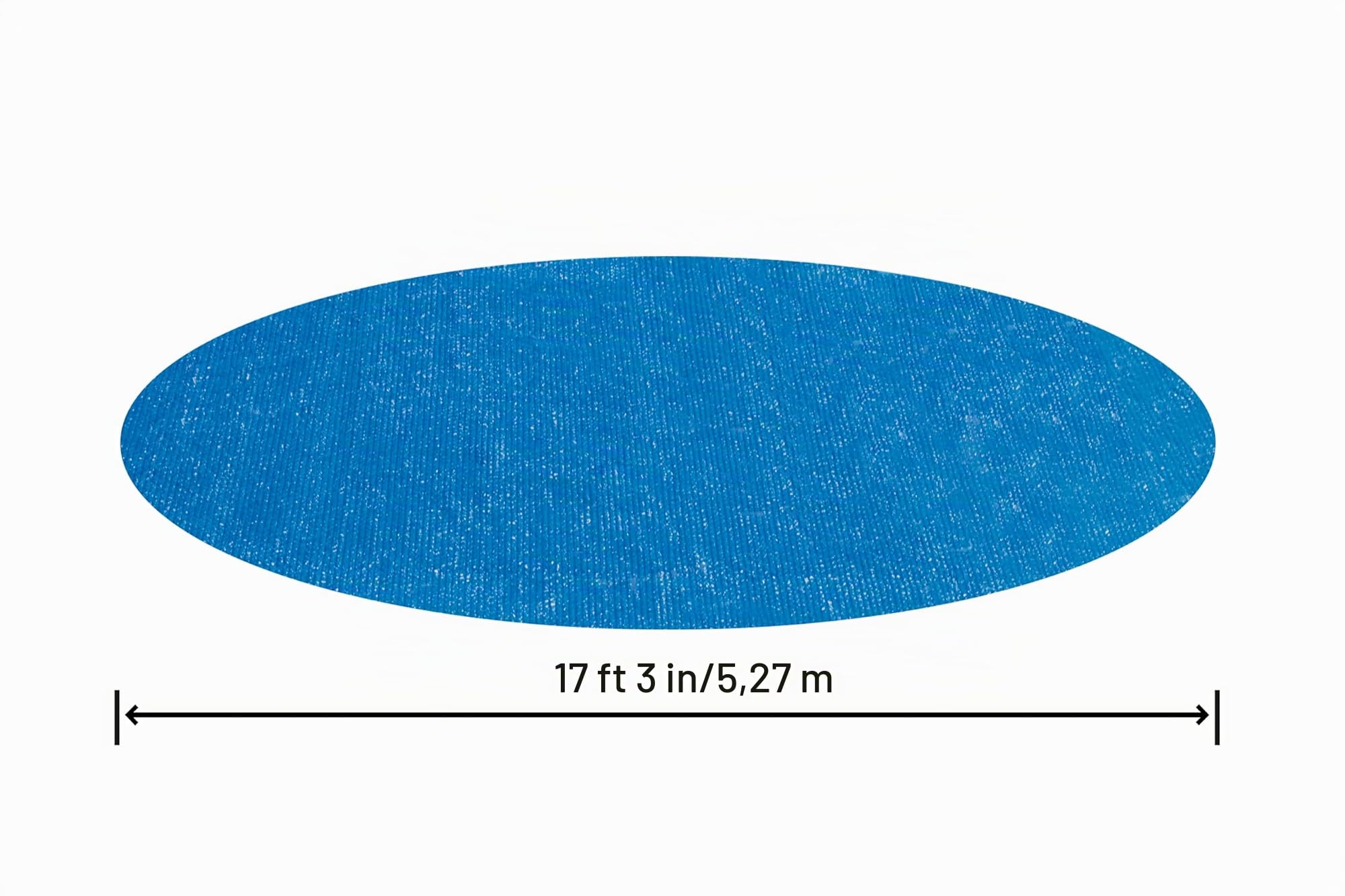 BESTWAY Cobertor Solar Redondo Ø527 cm para Piscinas Redondas de Ø549 cm Azul