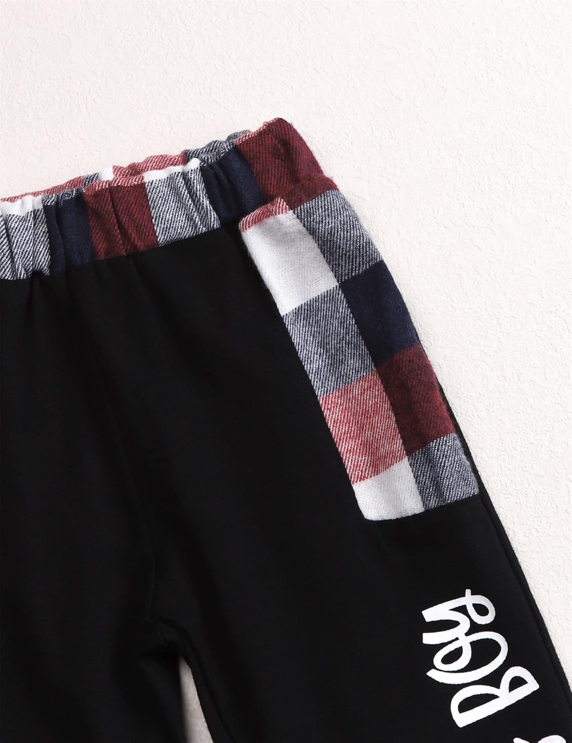 Toddler Baby Boys Clothes Plaid Button Down Hooded Shirt + Sweatpants Fall Winter Outfits Set - Image 6